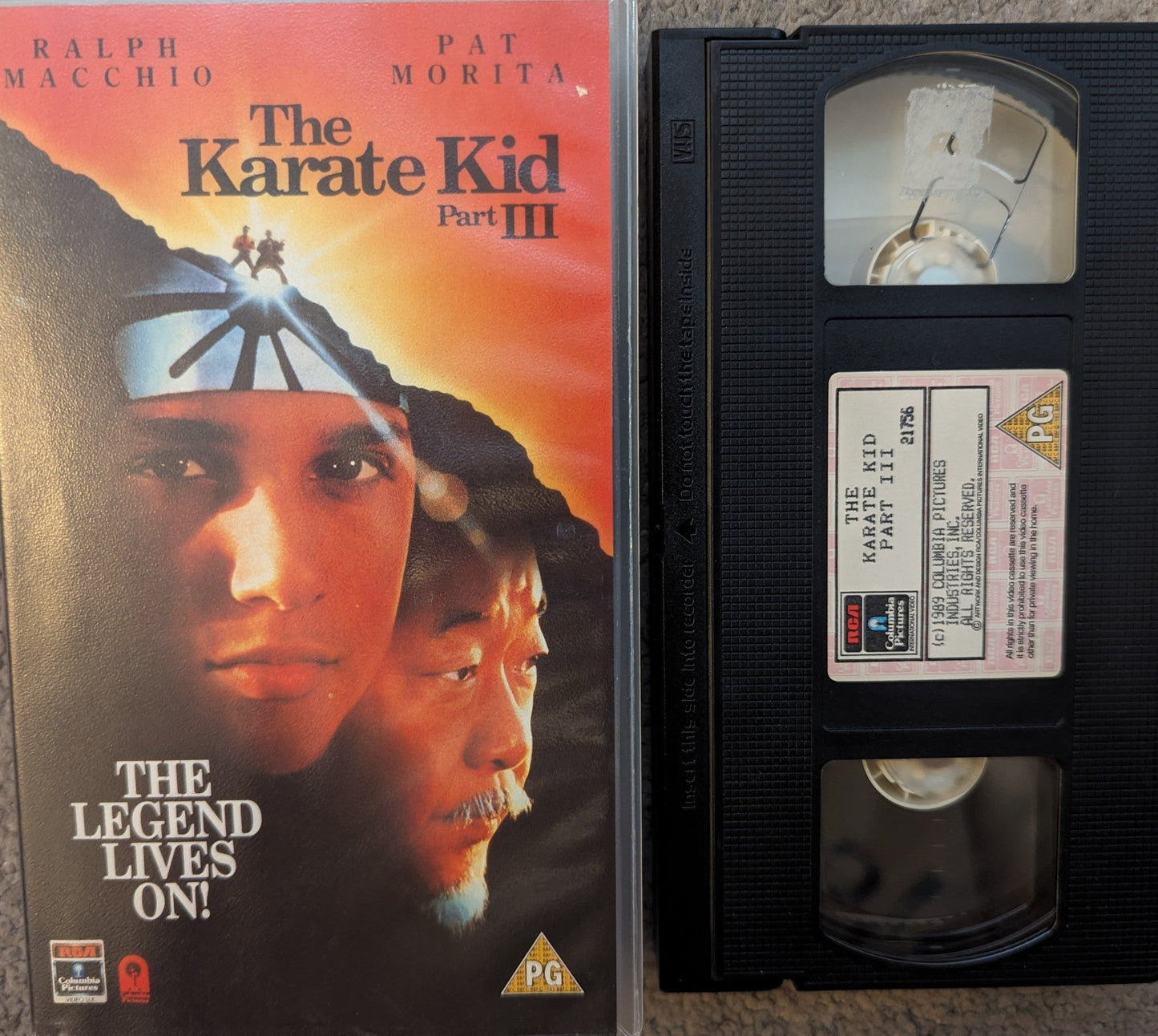 Karate Kid Part 3 (1989) VHS Video - Flippin Retro Video Shop