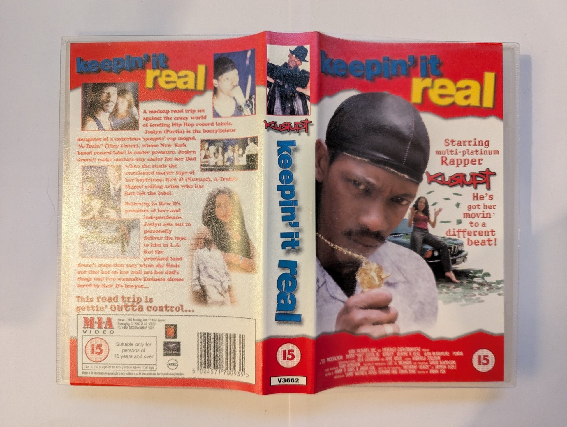 Keepin It Real Kurupt VHS Video - Flippin Retro