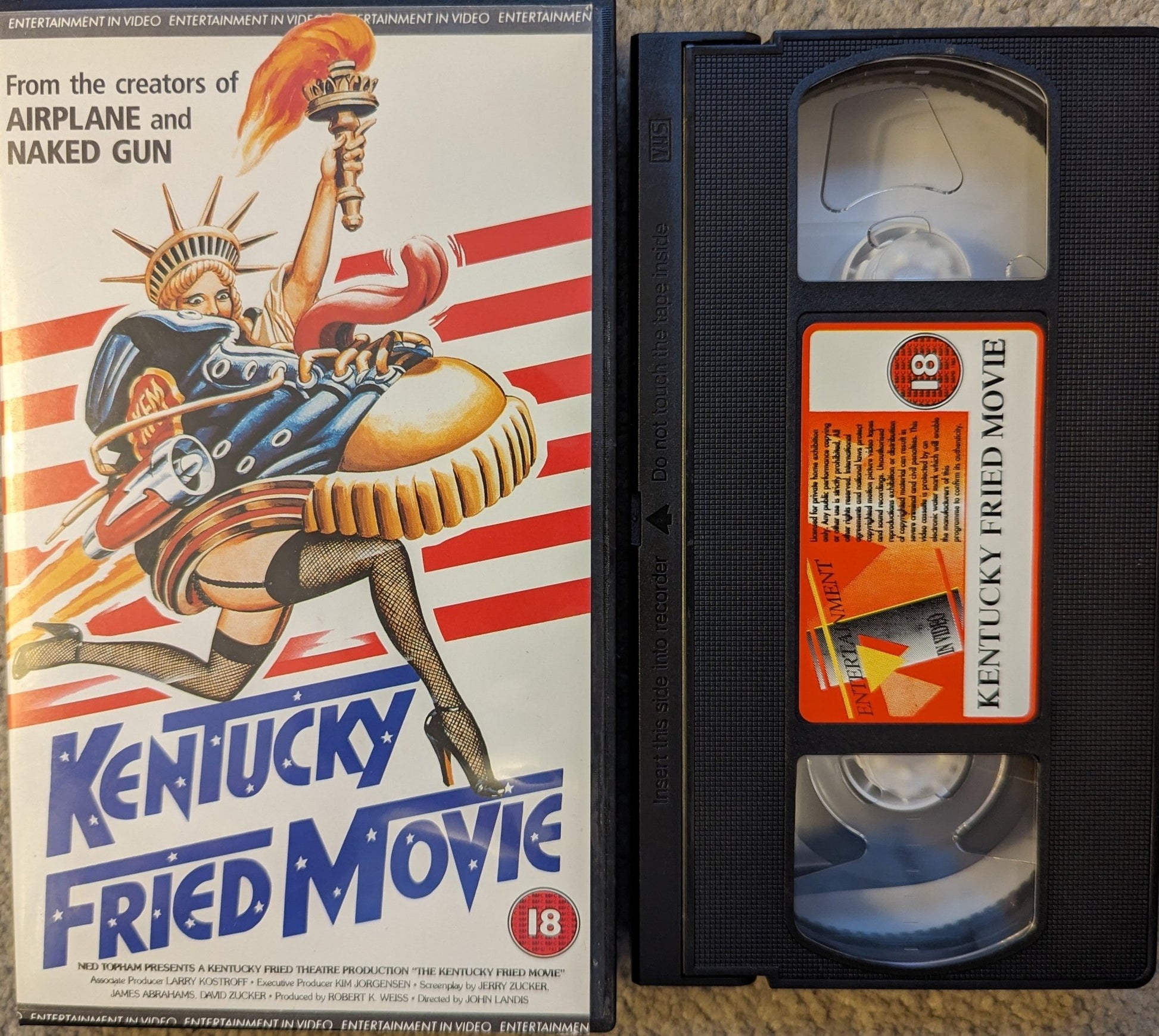 Kentucky Fried Movie (1977) VHS Video - Flippin Retro Video Shop