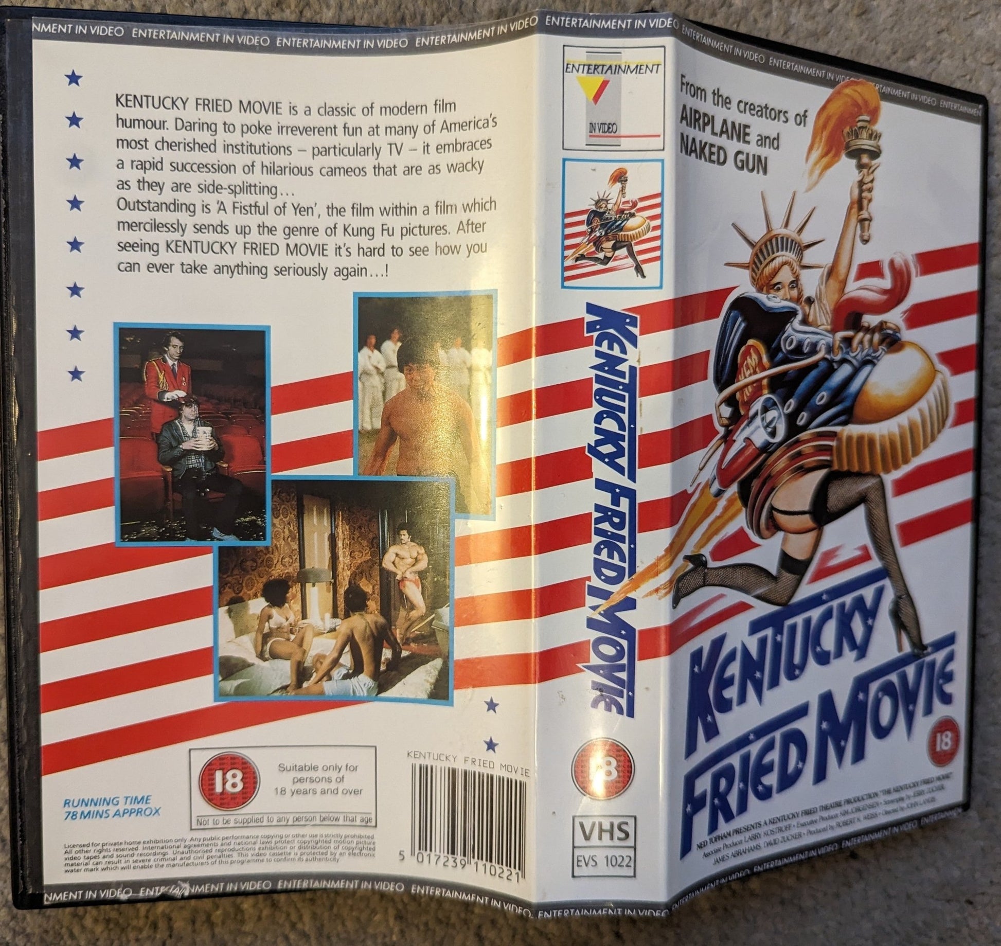 Kentucky Fried Movie (1977) VHS Video - Flippin Retro Video Shop