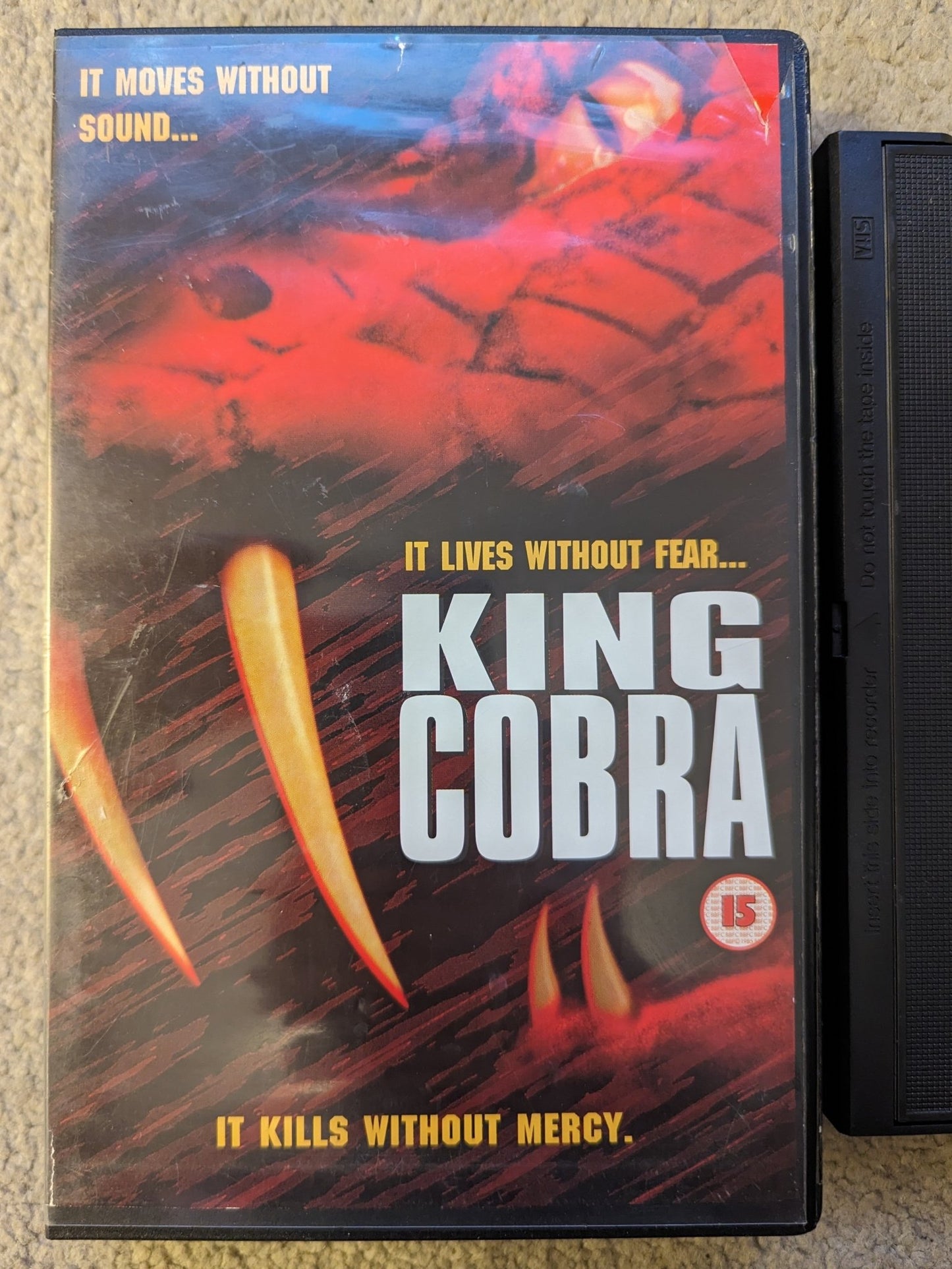 King Cobra VHS Ex Rental (1999) - Flippin Retro Video Shop