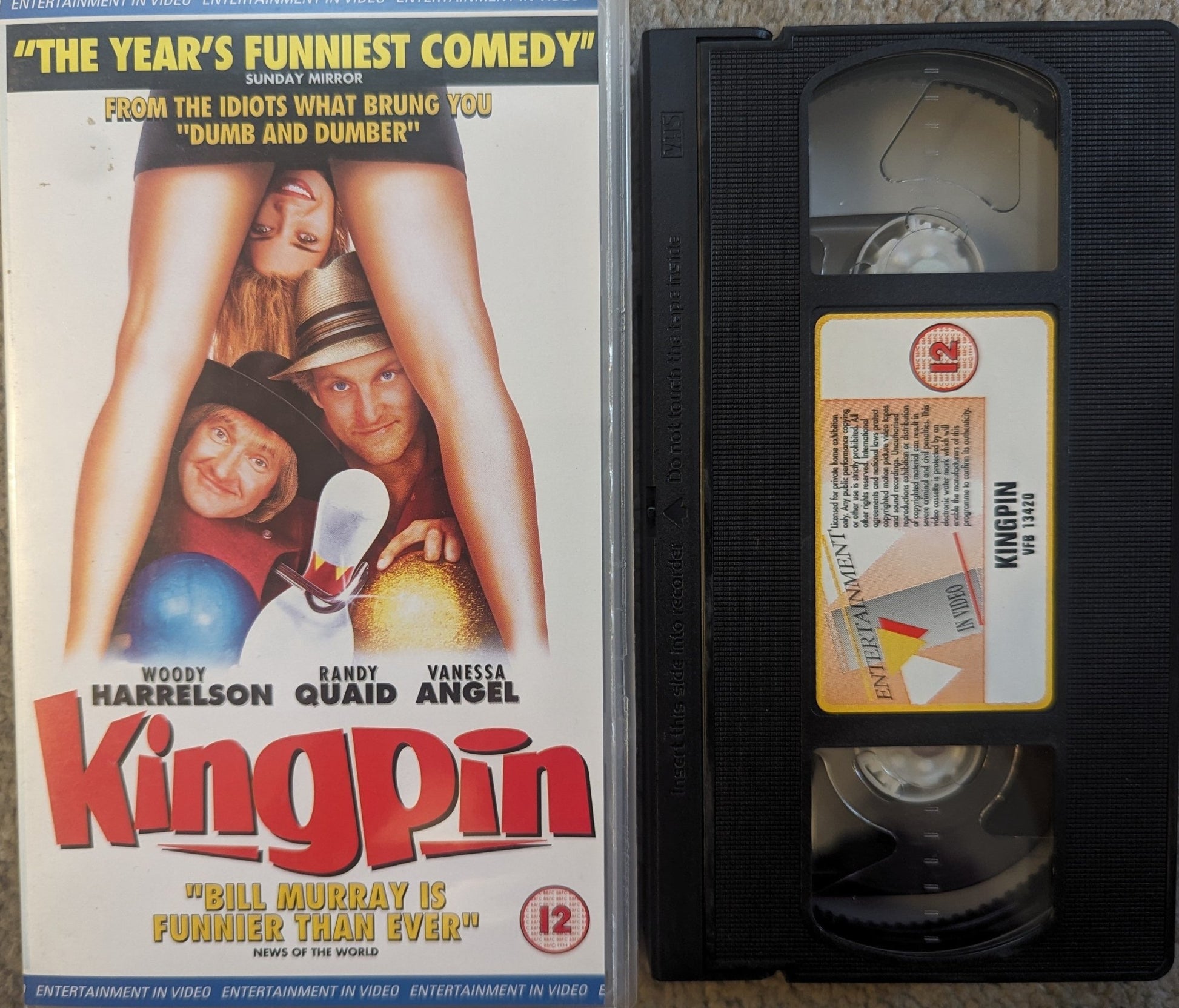 Kingpin (1996) VHS Video - Flippin Retro Video Shop