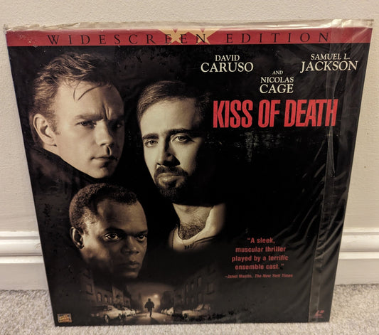 Kiss of Death (1995) Laserdisc NTSC - Flippin Retro Video Shop