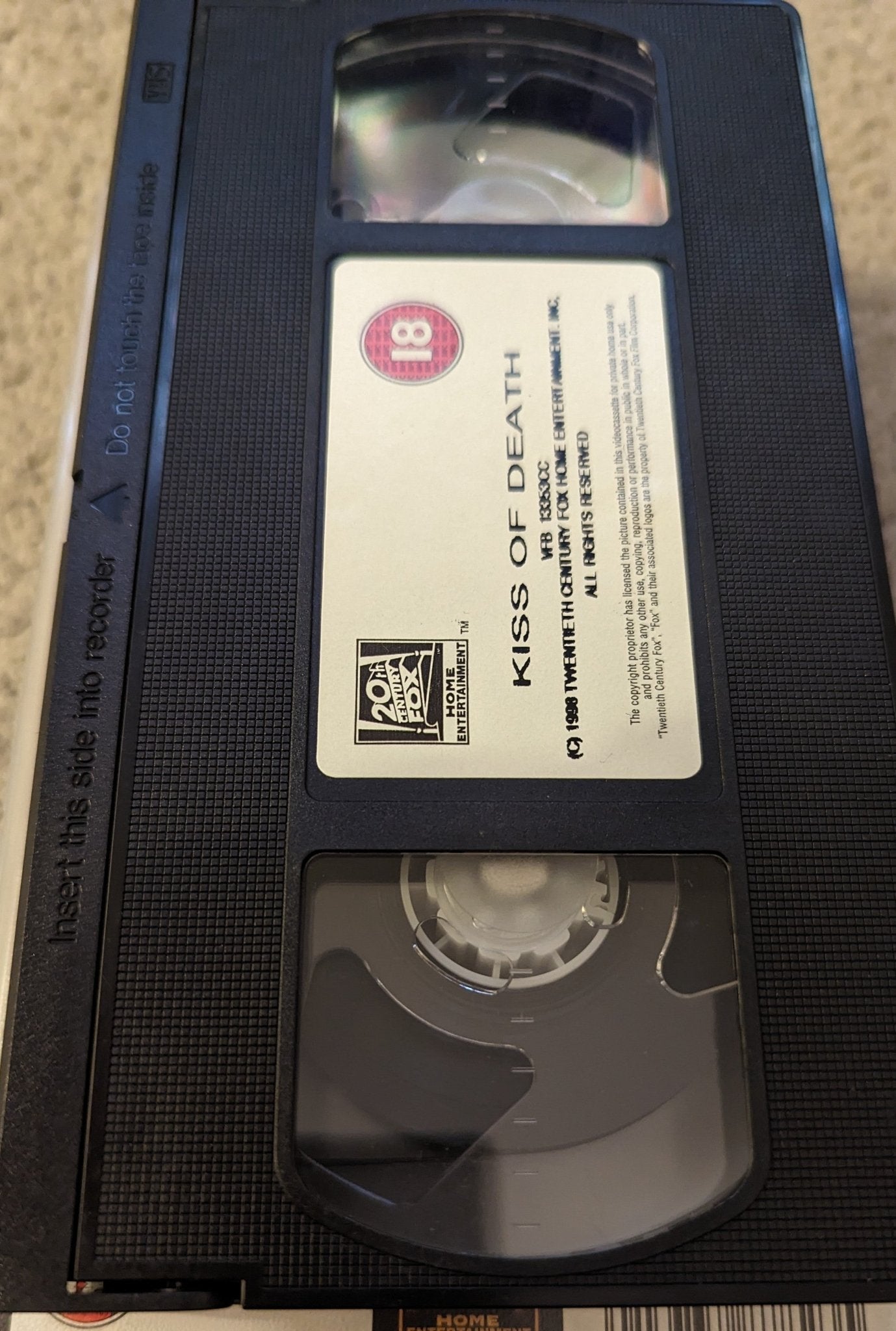 Kiss Of Death (1995) VHS Video - Flippin Retro Video Shop