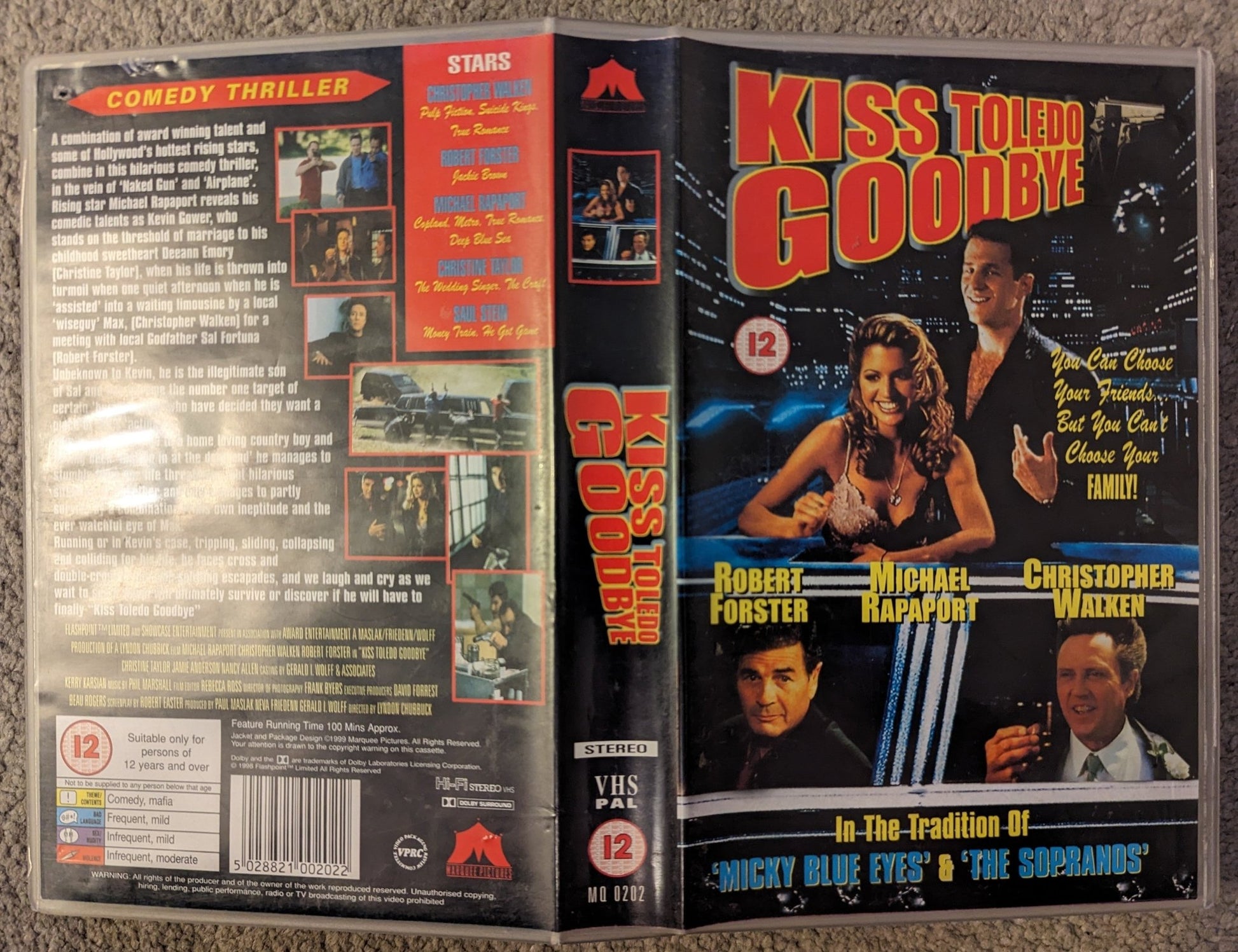 Kiss Toledo Goodbye (2000) VHS Video Ex Rental - Flippin Retro Video Shop