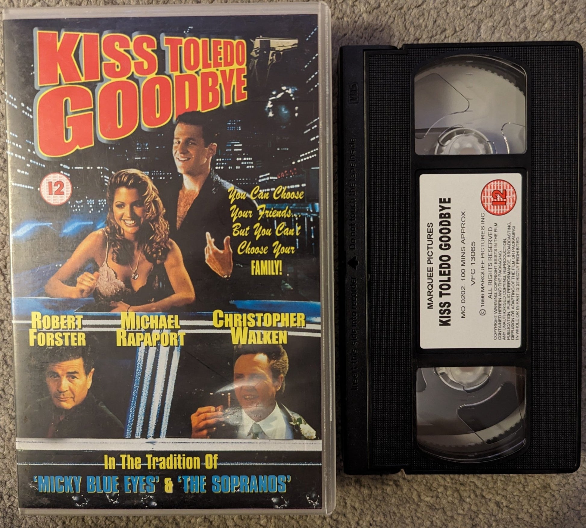 Kiss Toledo Goodbye (2000) VHS Video Ex Rental - Flippin Retro Video Shop