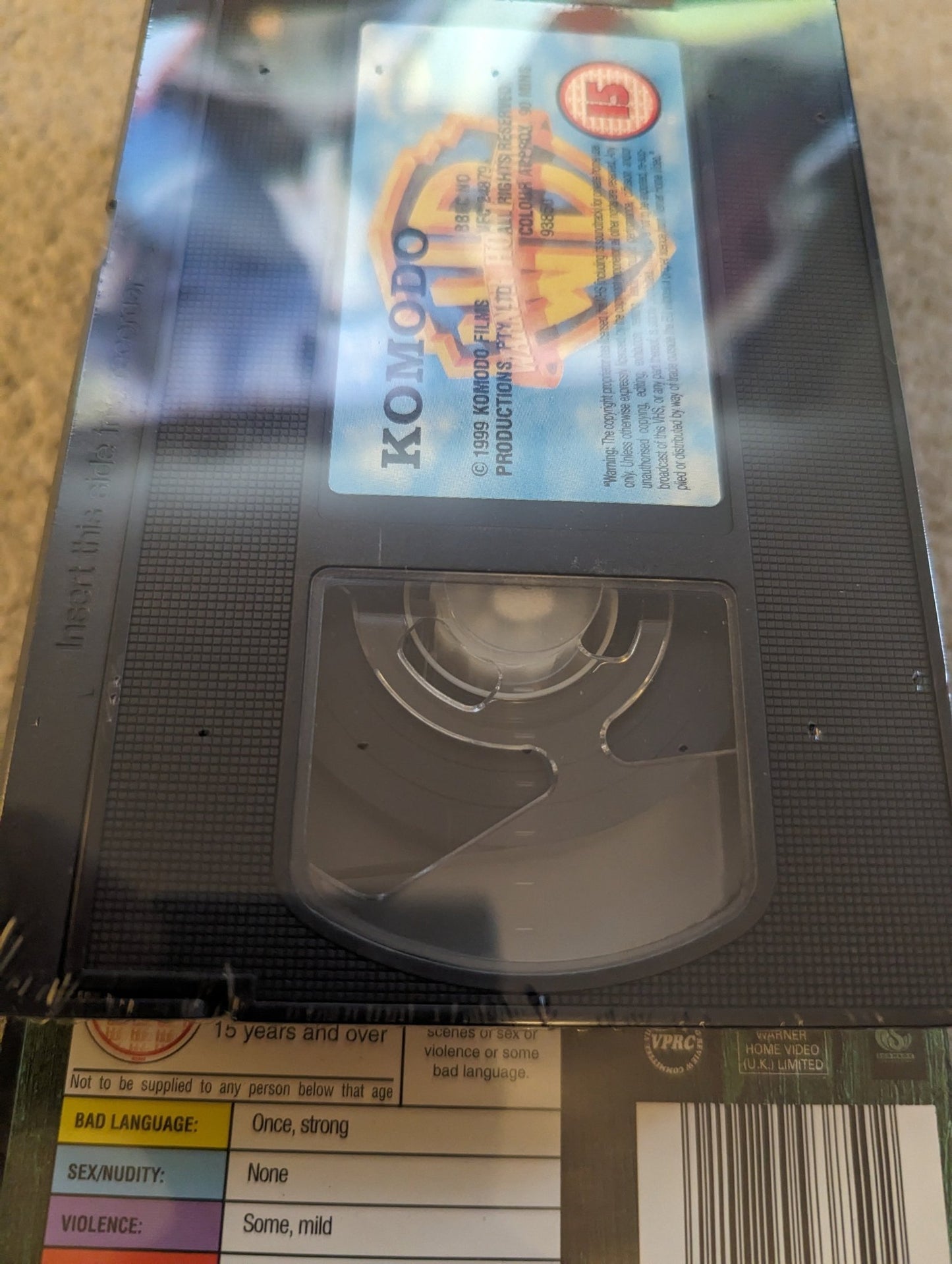 Komodo (1999) VHS Video *Sealed* - Flippin Retro Video Shop