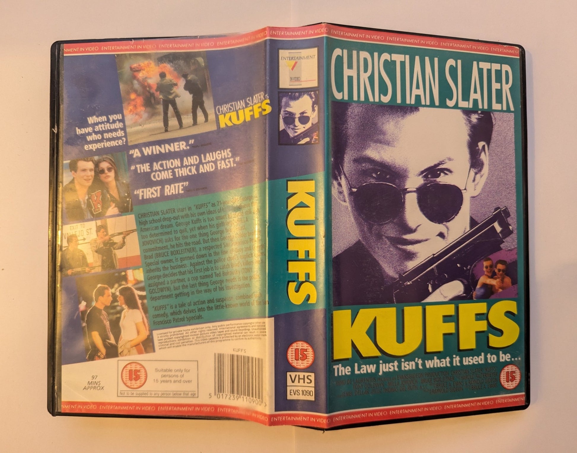 Kuffs (1992) VHS Video - Flippin Retro