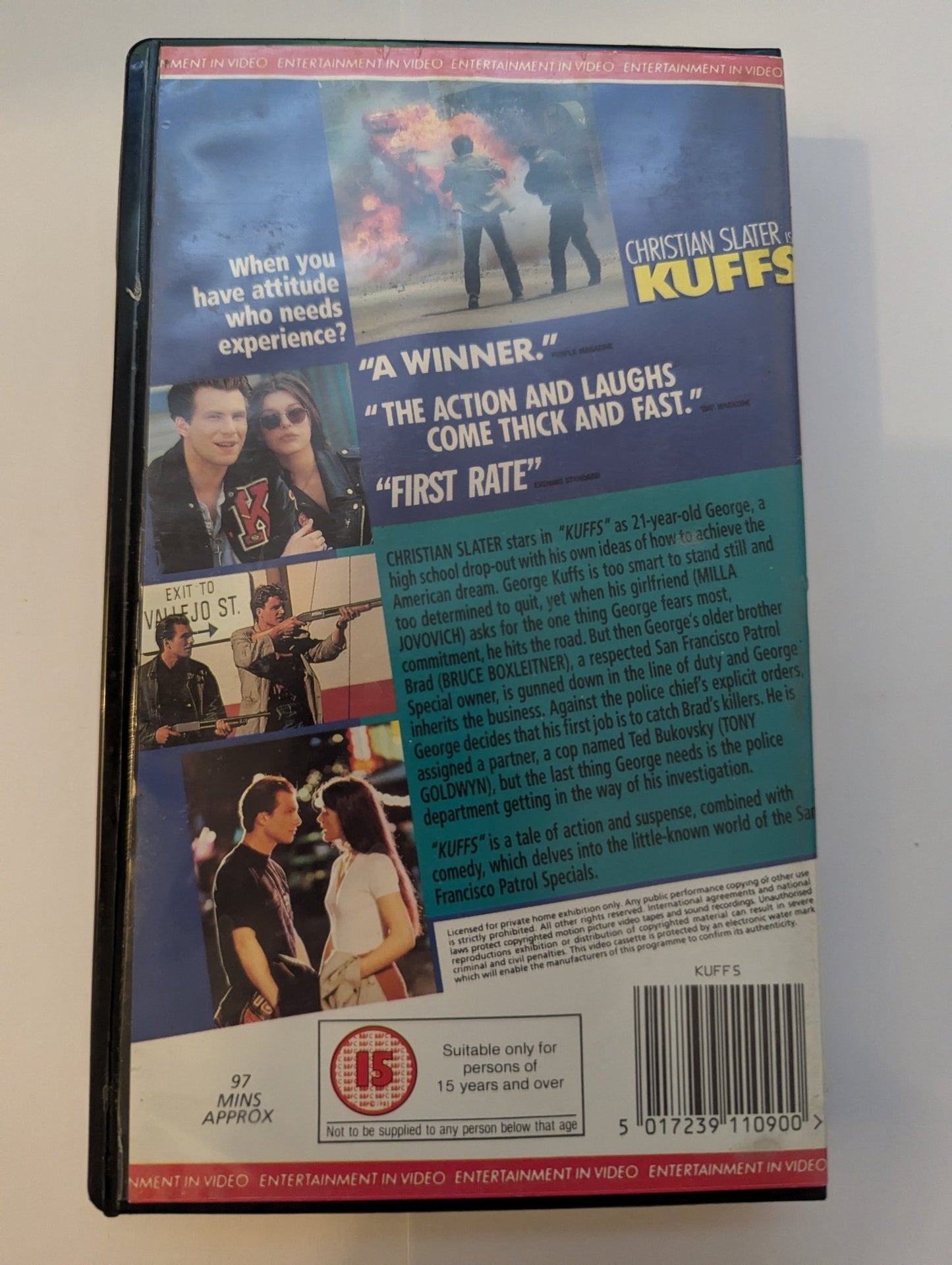 Kuffs (1992) VHS Video - Flippin Retro