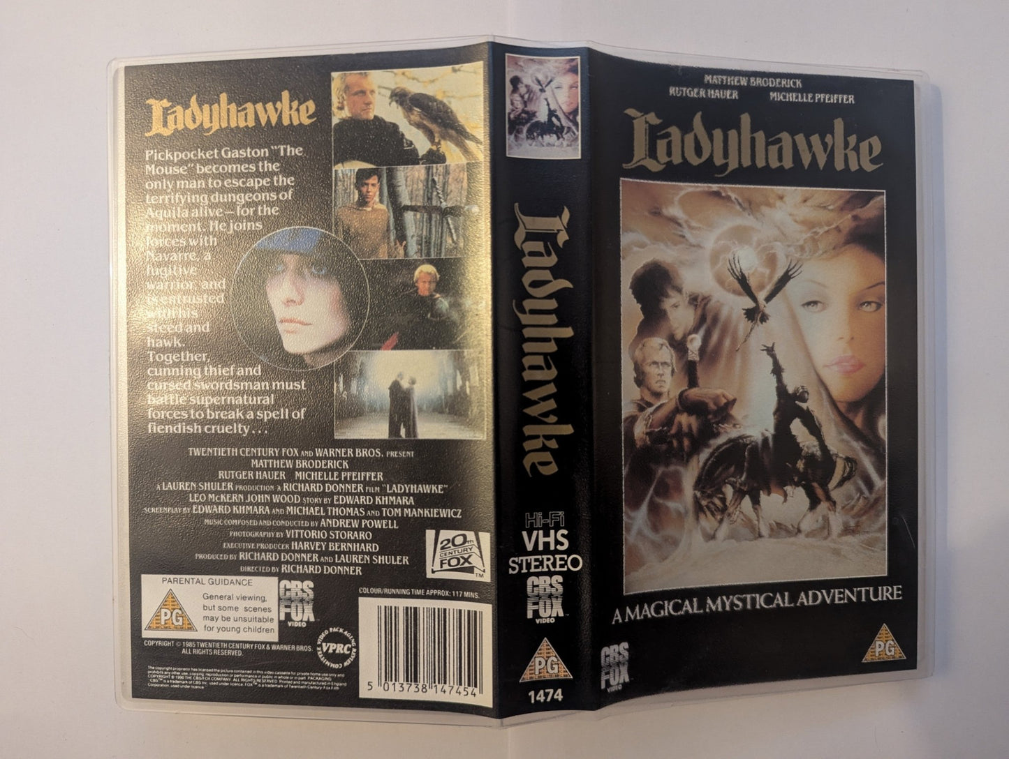 Ladyhawke (1985) VHS Video - Flippin Retro Video Shop