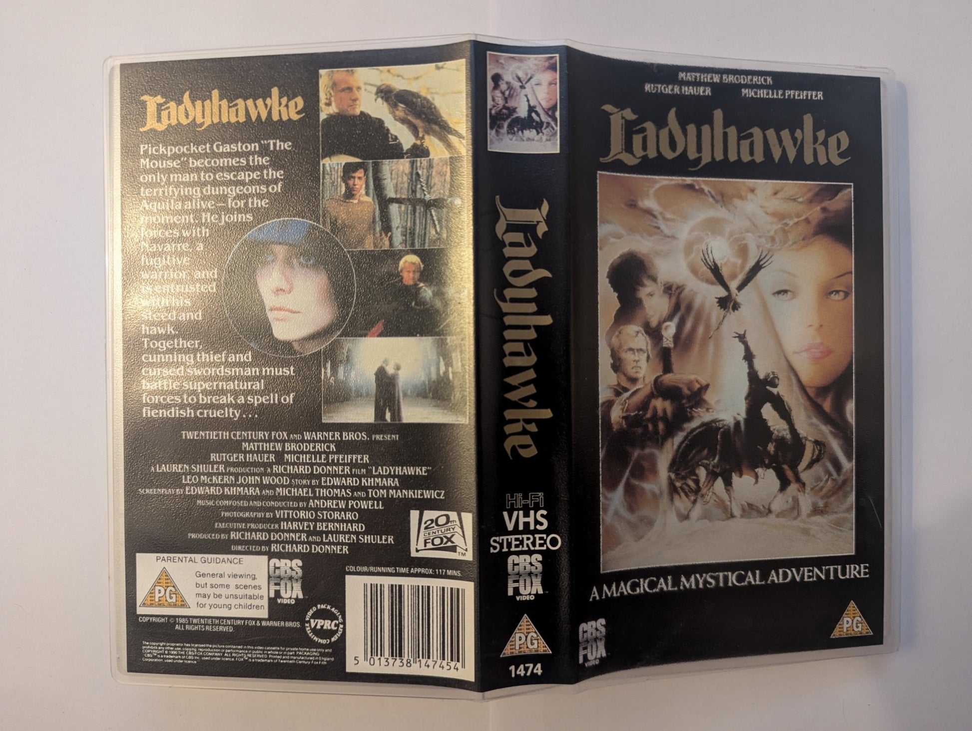 Ladyhawke (1985) VHS Video - Flippin Retro Video Shop