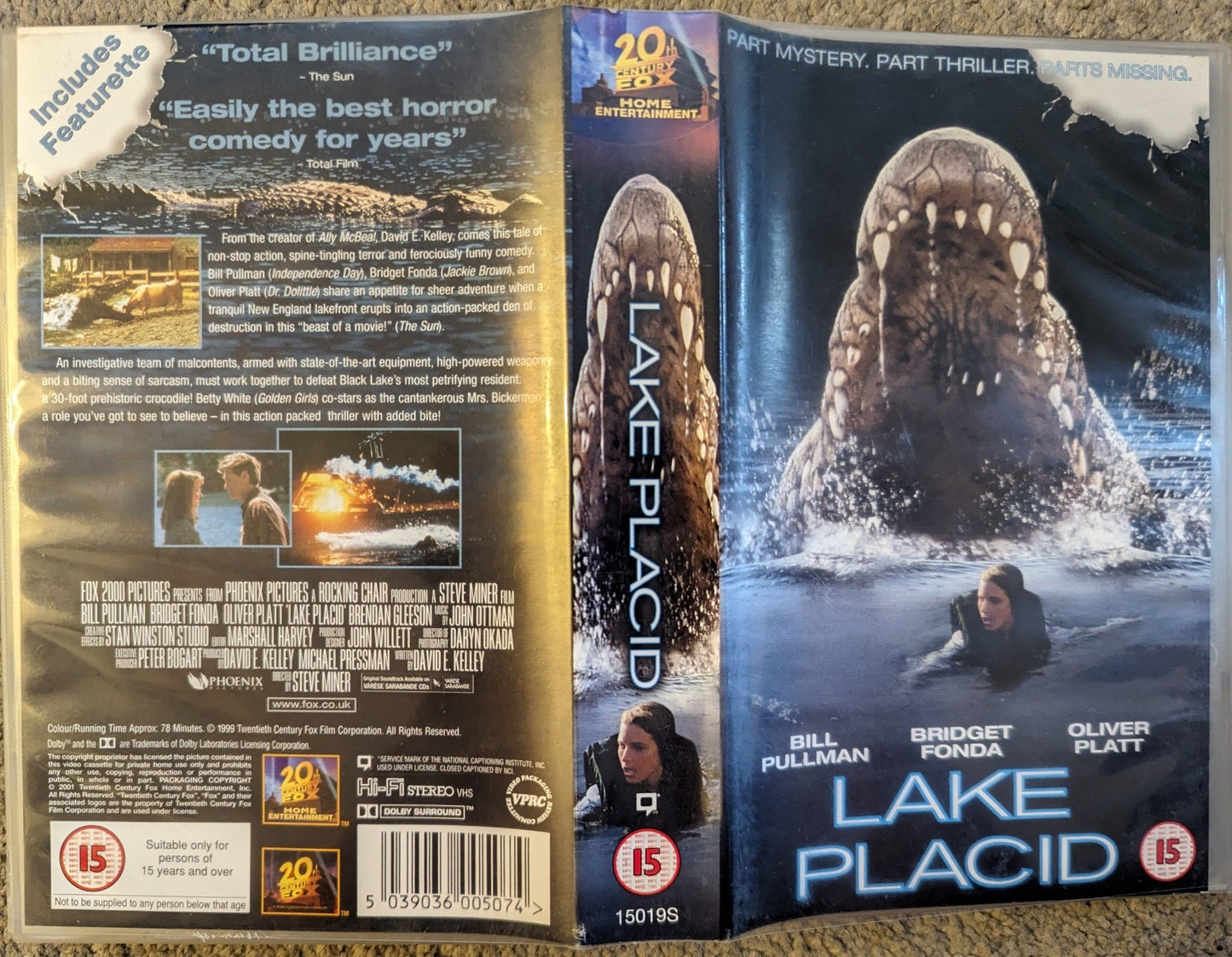 Lake Placid (1999) VHS Video - Flippin Retro Video Shop