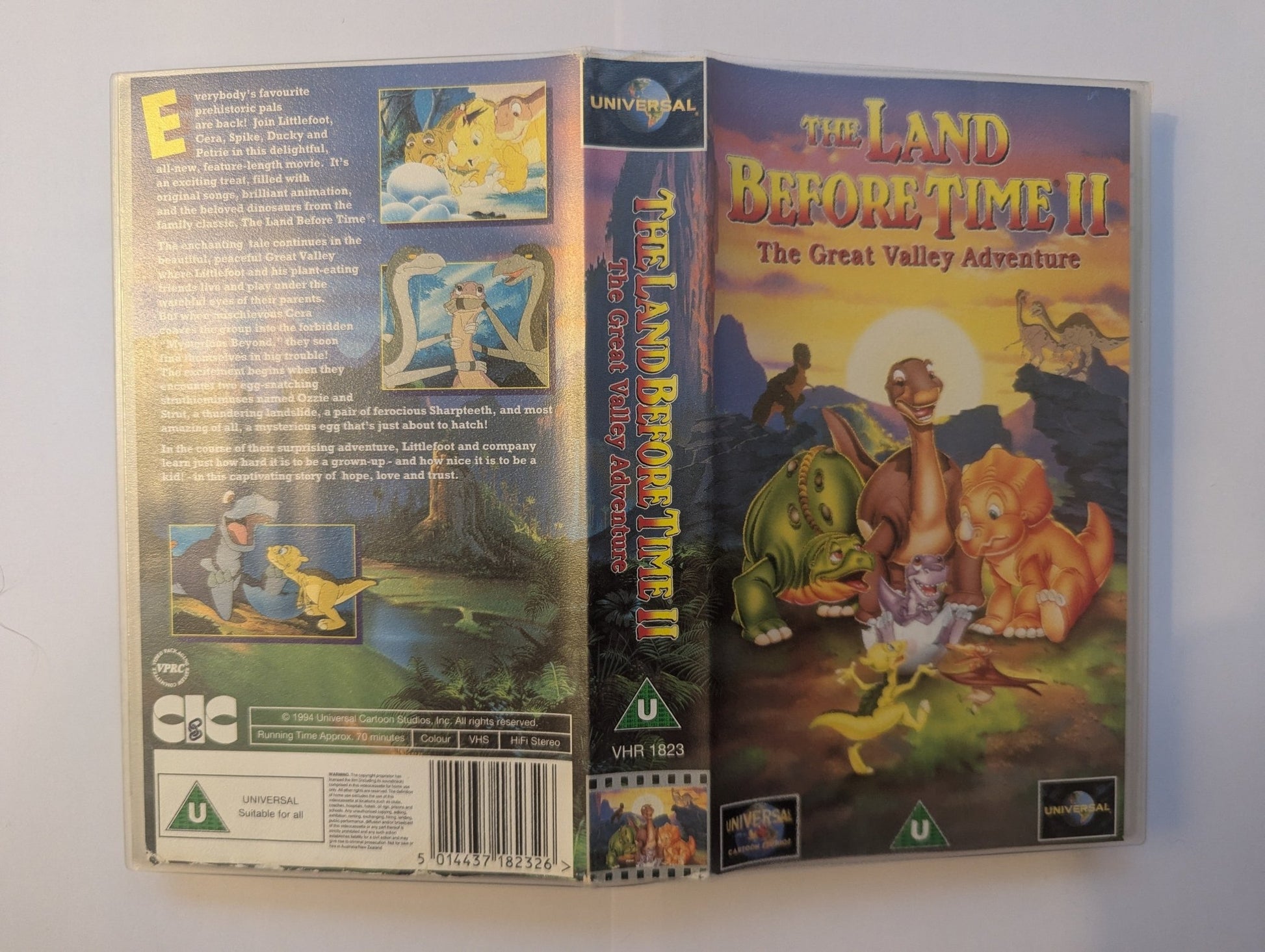 Land Before Time 2 (1994) VHS Video - Flippin Retro Video Shop