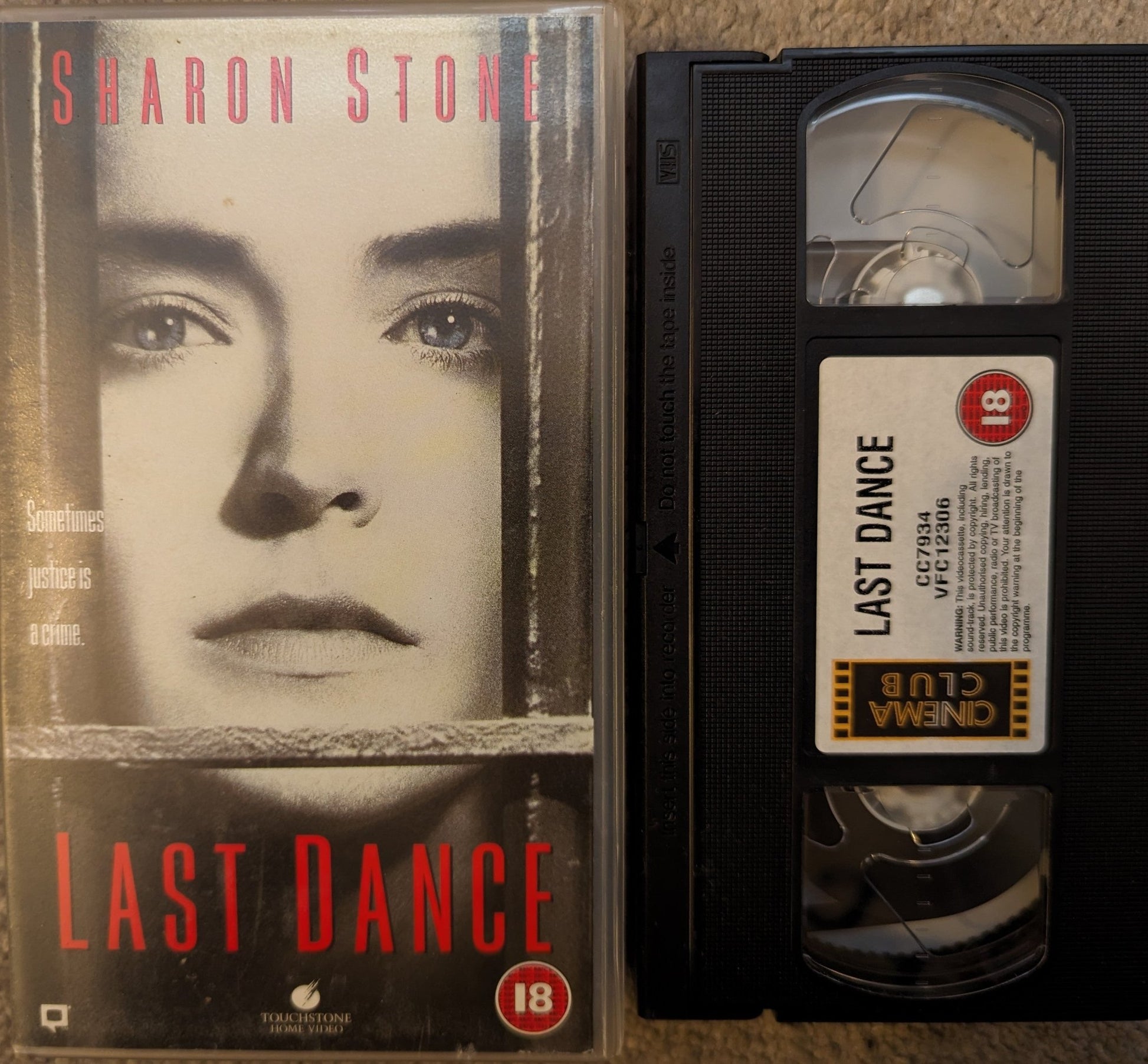 Last Dance (1996) VHS Video - Flippin Retro Video Shop