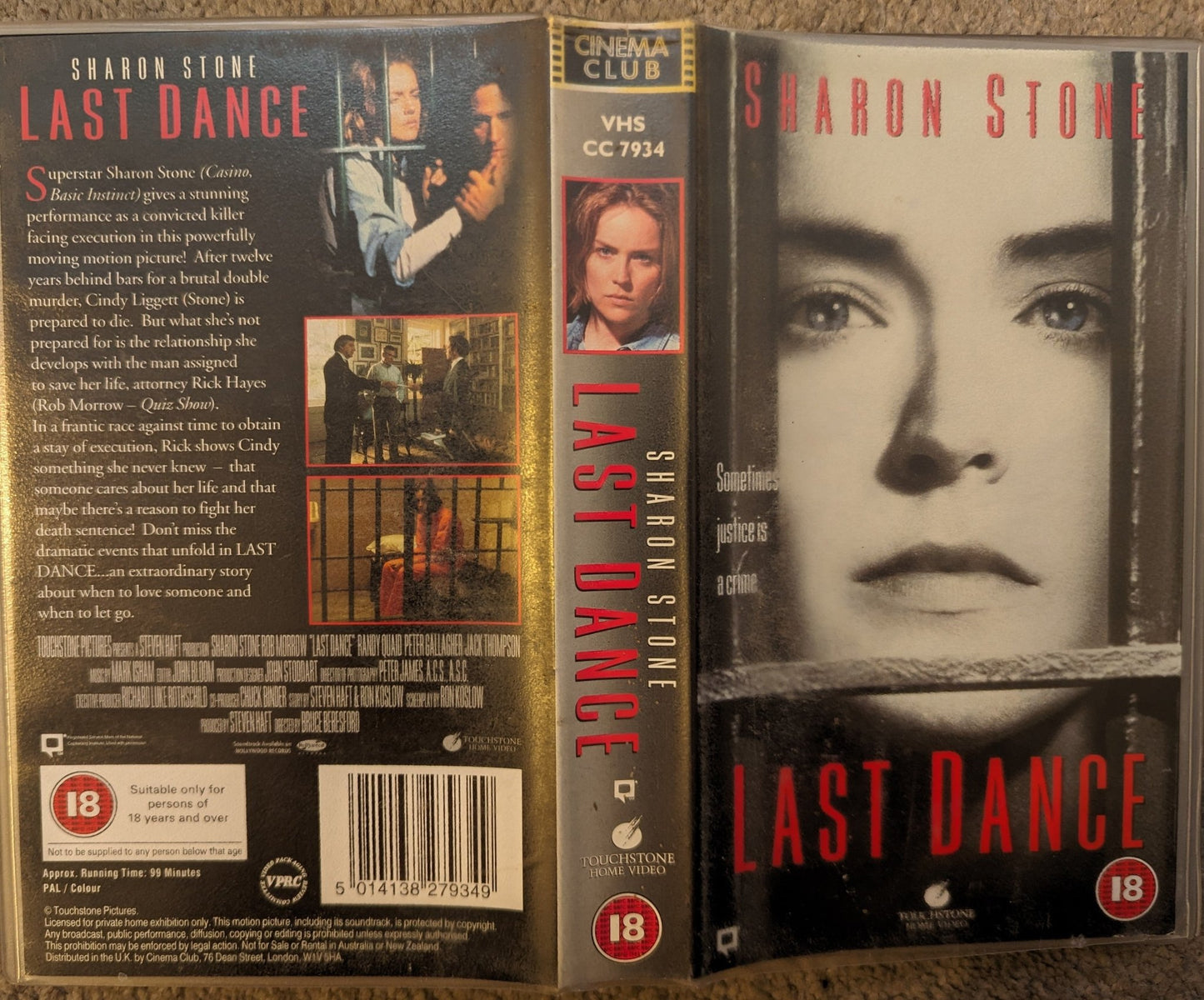 Last Dance (1996) VHS Video - Flippin Retro Video Shop