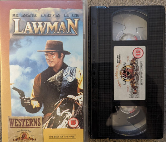 Lawman (1991) VHS Video Sealed - Flippin Retro Video Shop