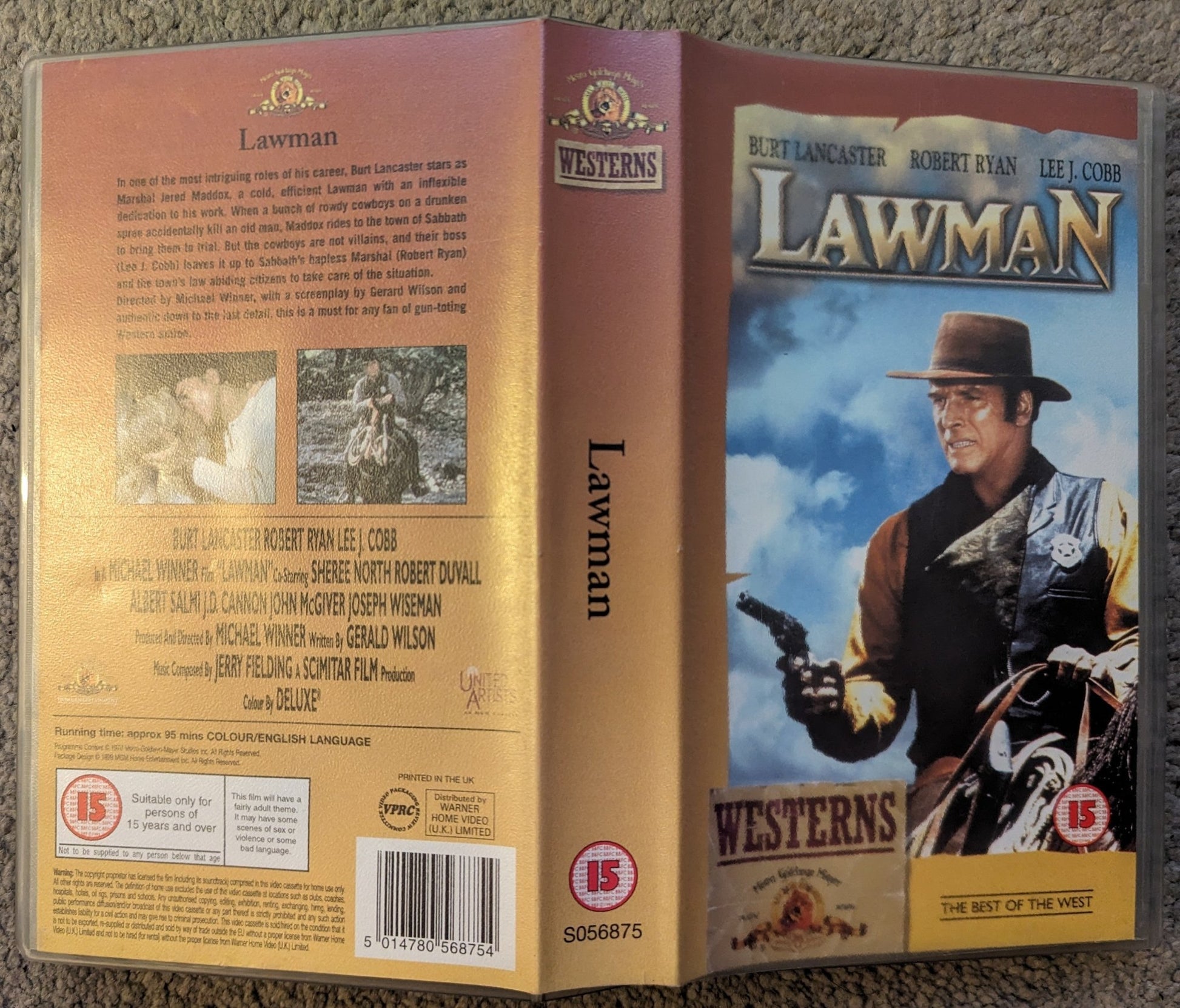 Lawman (1991) VHS Video Sealed - Flippin Retro Video Shop