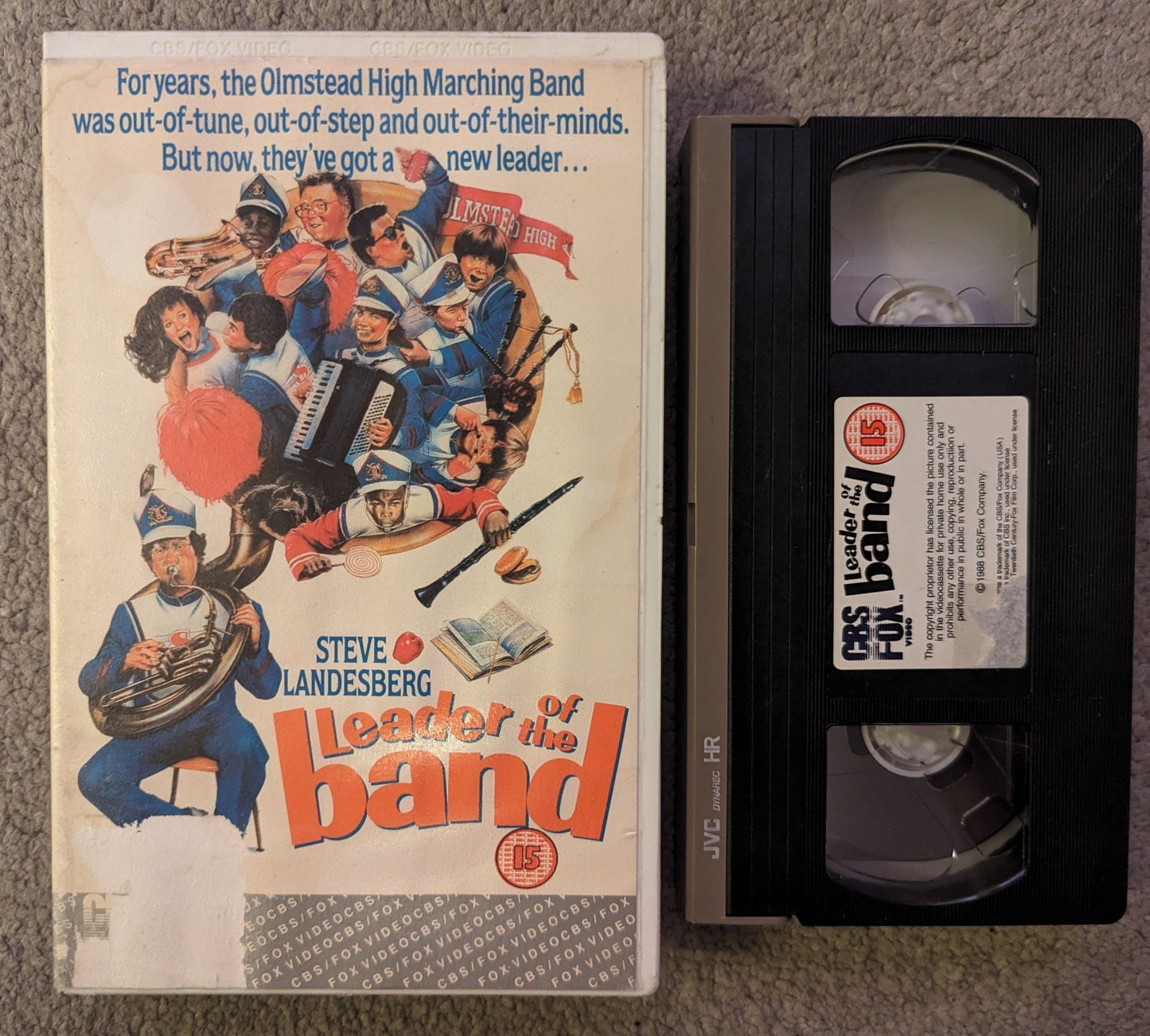 Leader Of The Band (1987) VHS Video Ex Rental - Flippin Retro Video Shop