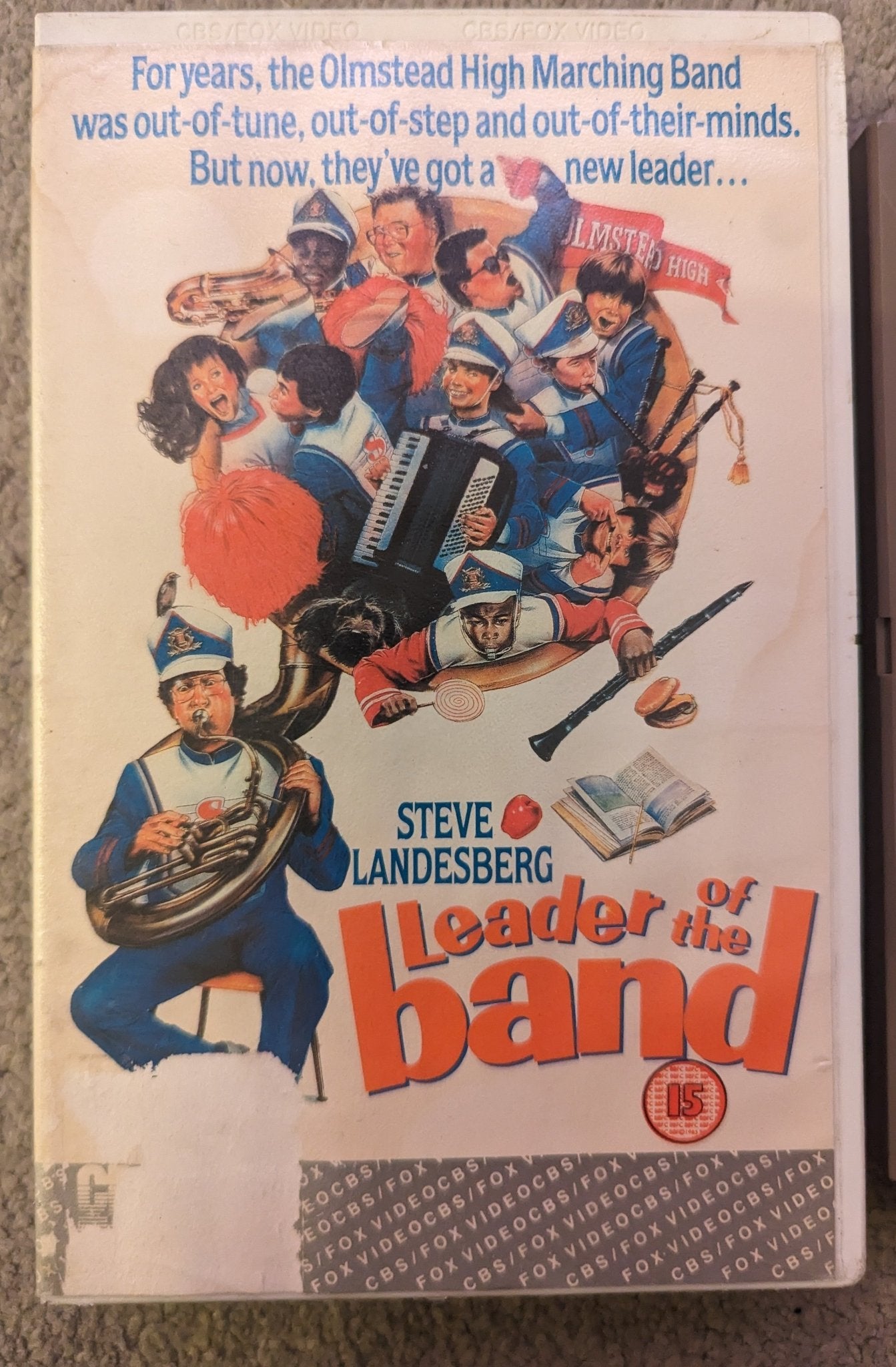 Leader Of The Band (1987) VHS Video Ex Rental - Flippin Retro Video Shop