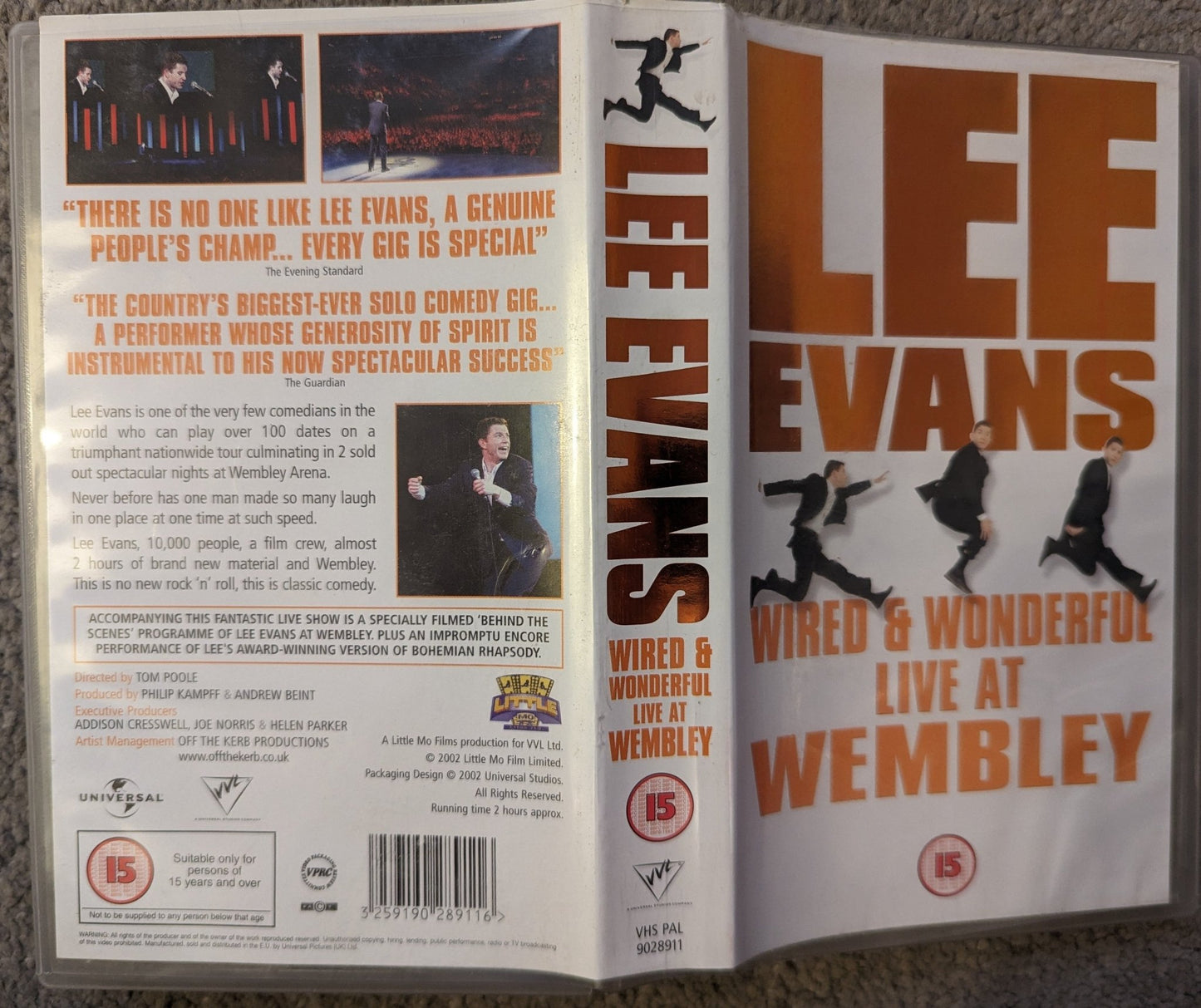 Lee Evans Weird & Wonderful VHS Video - Flippin Retro Video Shop