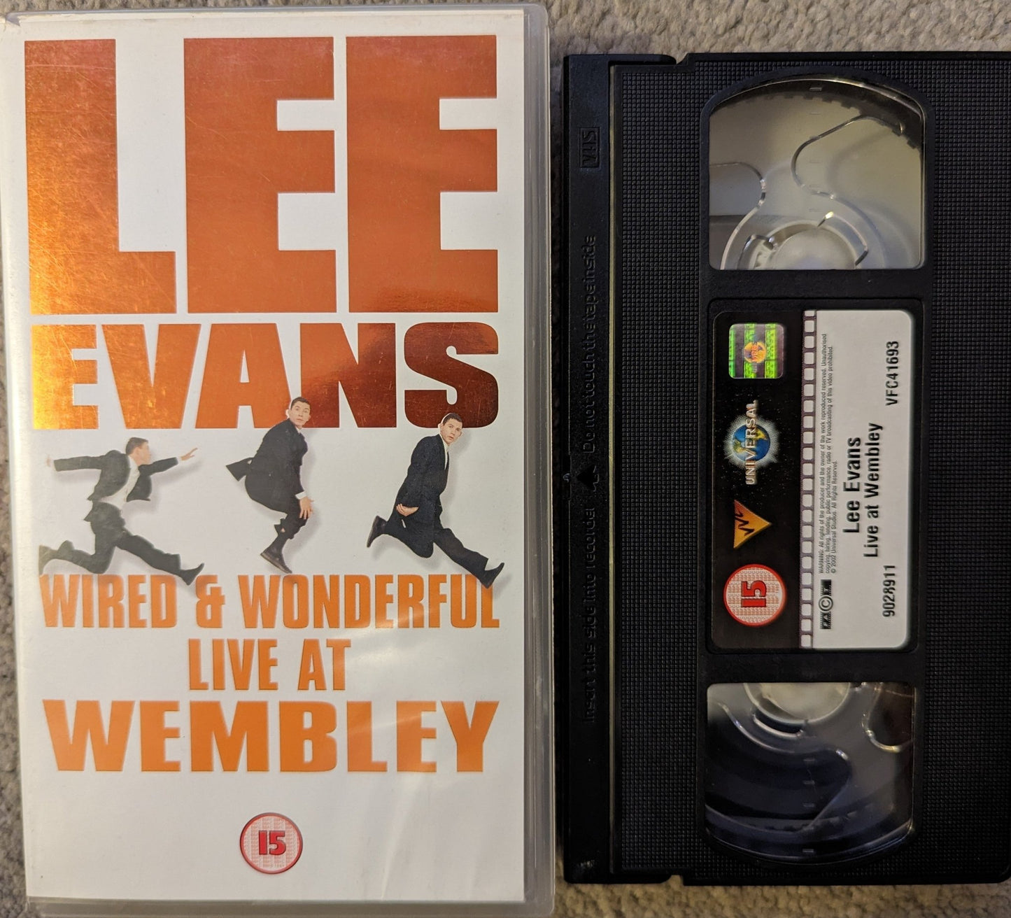 Lee Evans Weird & Wonderful VHS Video - Flippin Retro Video Shop