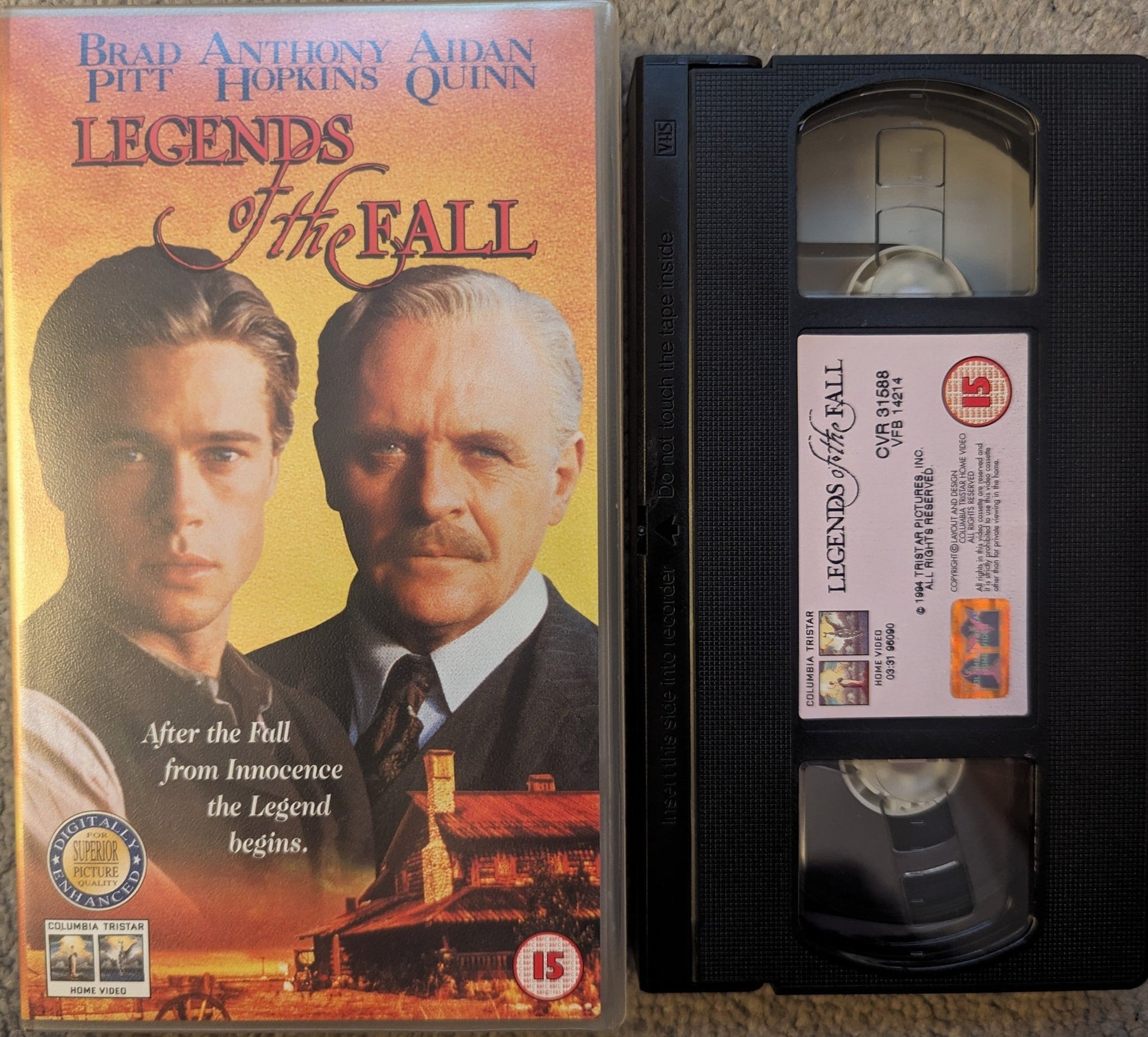 Legends Of The Fall (1994) VHS Video - Flippin Retro Video Shop