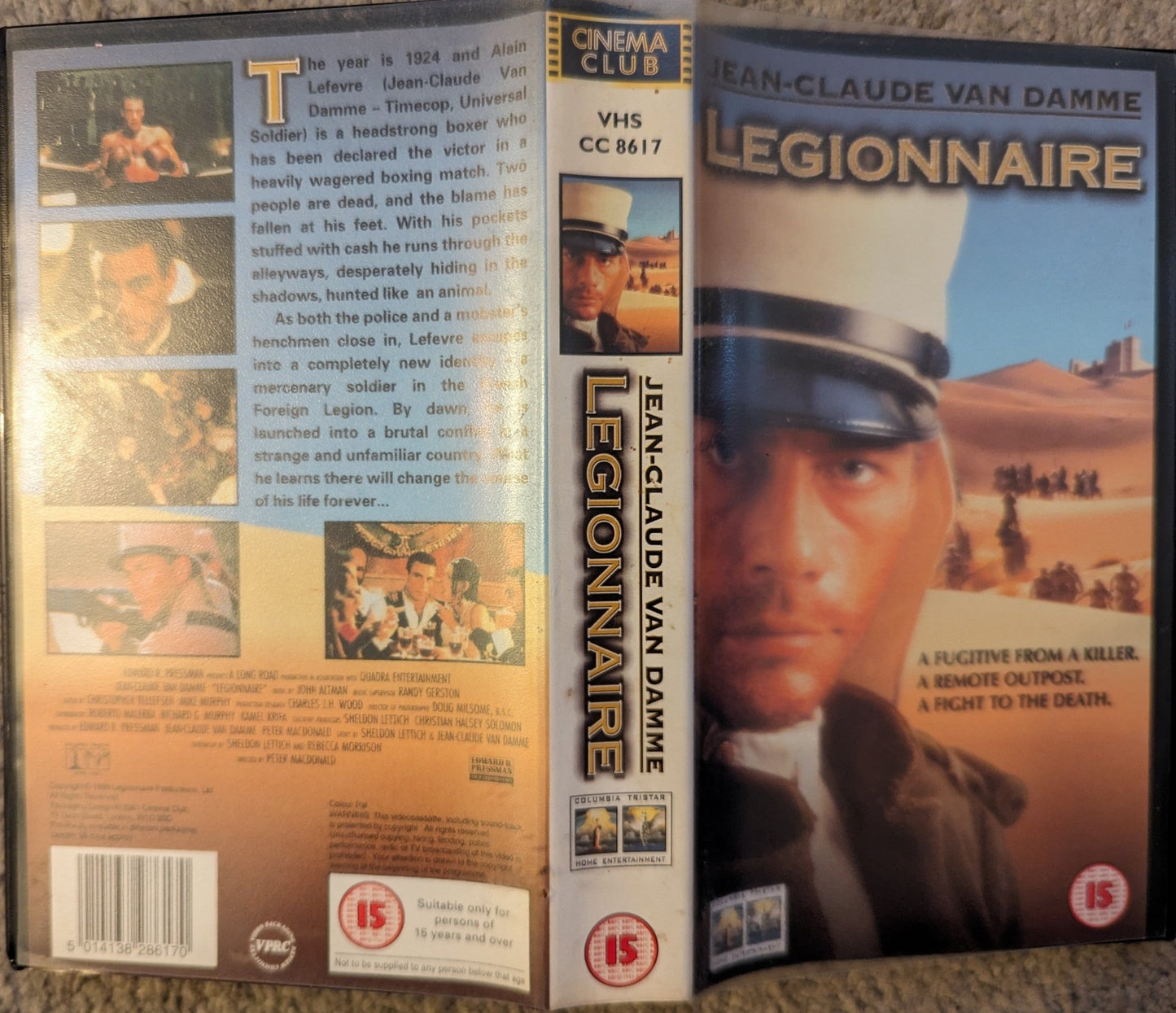 Legionnaire (1998) VHS Video - Flippin Retro Video Shop