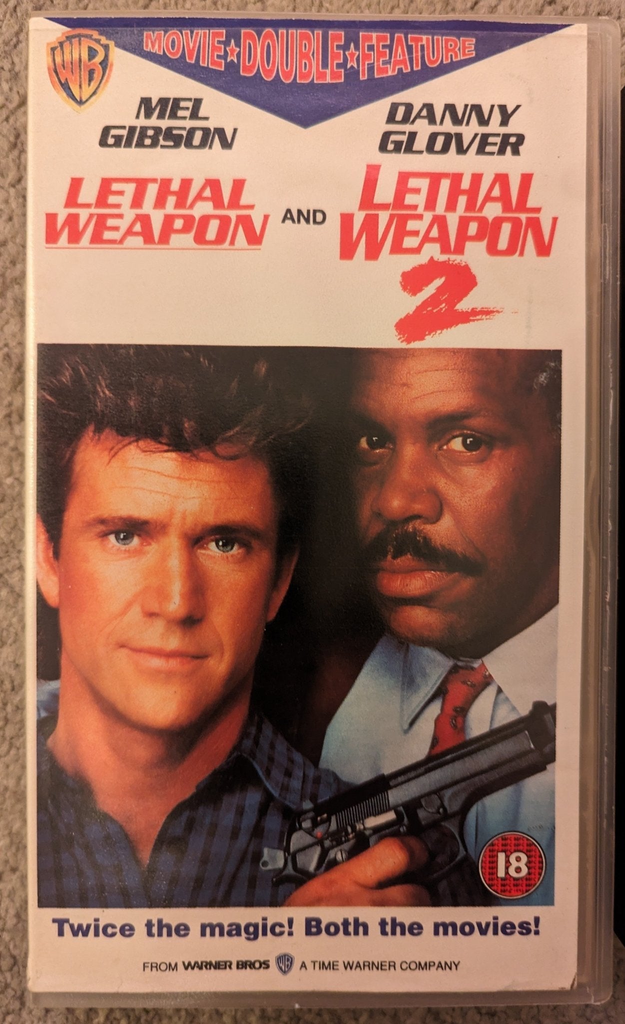 Lethal Weapon 1 & 2 (1987 1989) VHS Video - Flippin Retro Video Shop