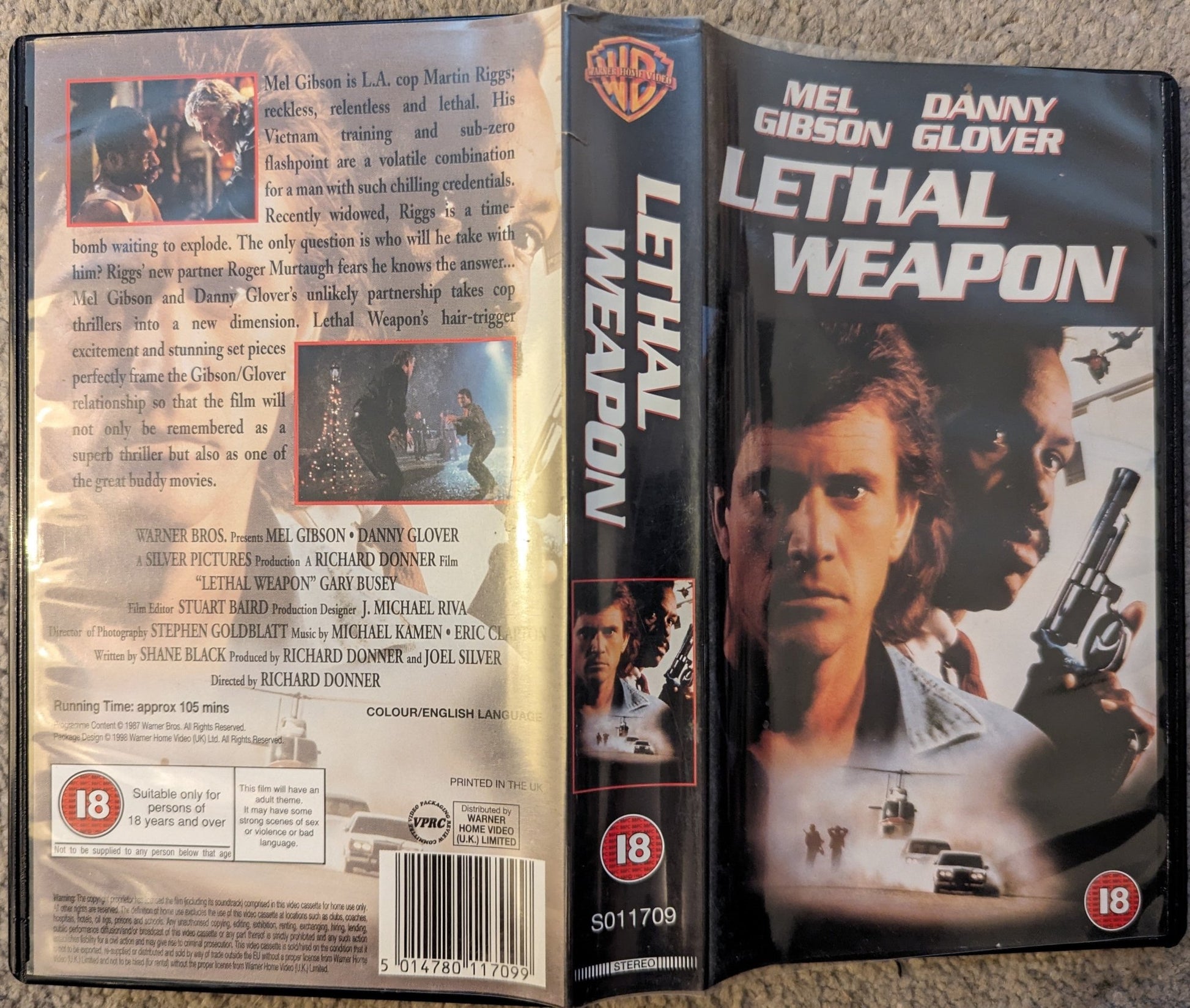 Lethal Weappn (1987) VHS Video - Flippin Retro Video Shop