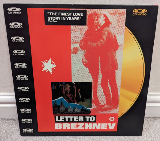 Letter To Brezhnev (1985) Laserdisc / CD Video PAL - Flippin Retro Video Shop