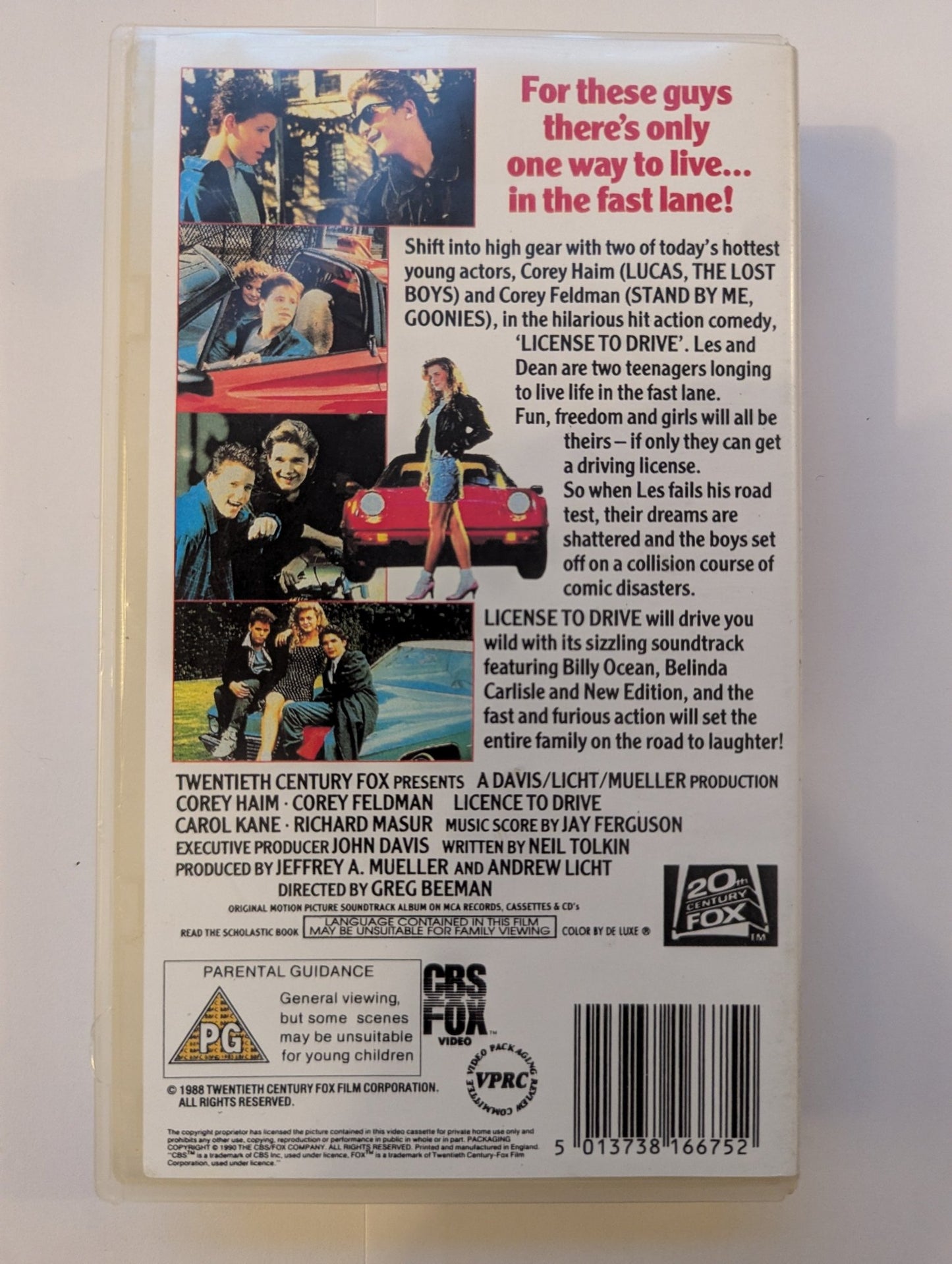 Licence To Drive (1988) VHS Video - Flippin Retro Video Shop