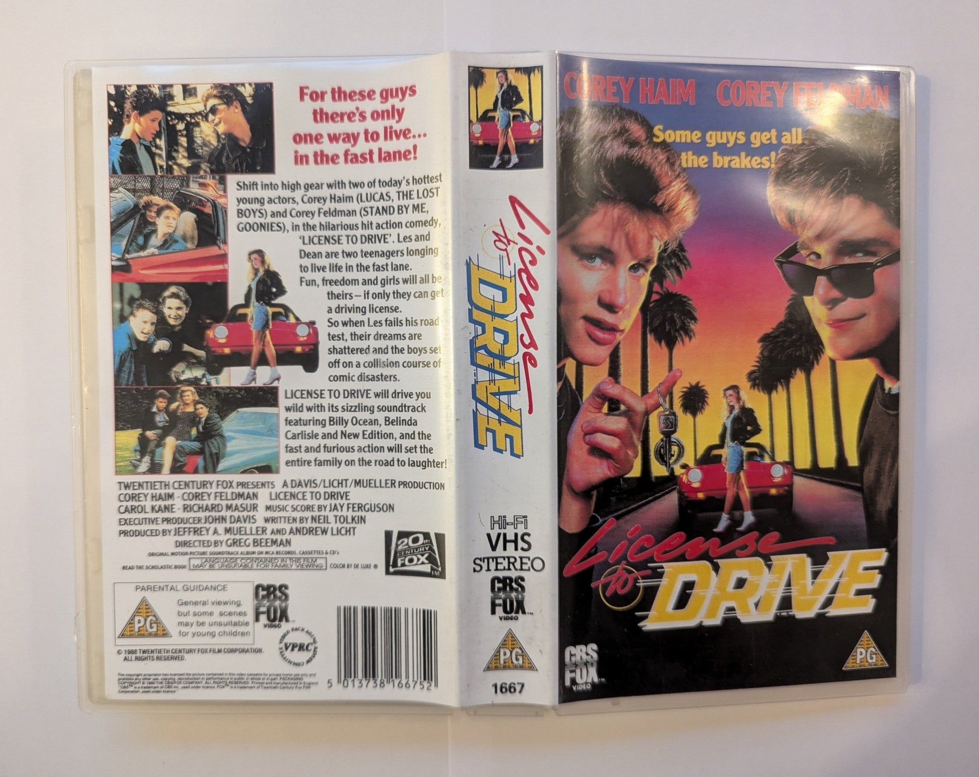 Licence To Drive (1988) VHS Video - Flippin Retro Video Shop