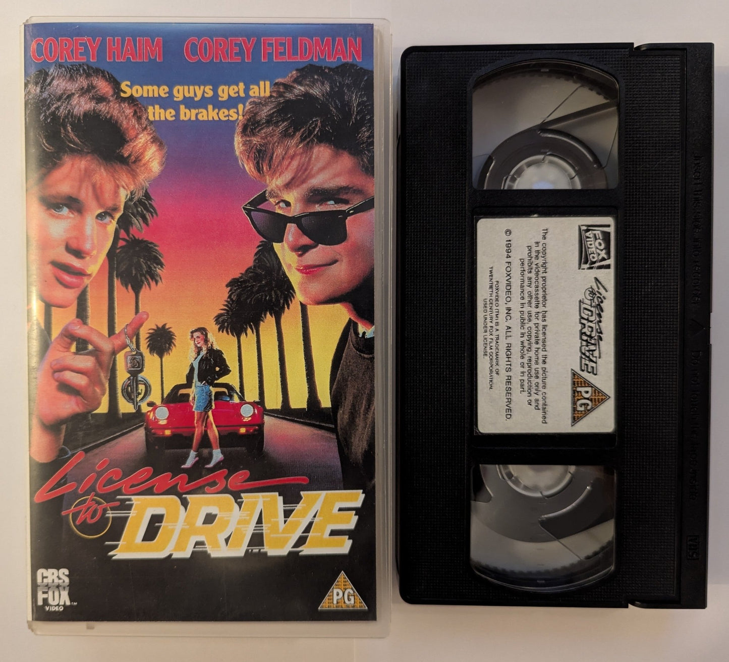 Licence To Drive (1988) VHS Video - Flippin Retro Video Shop