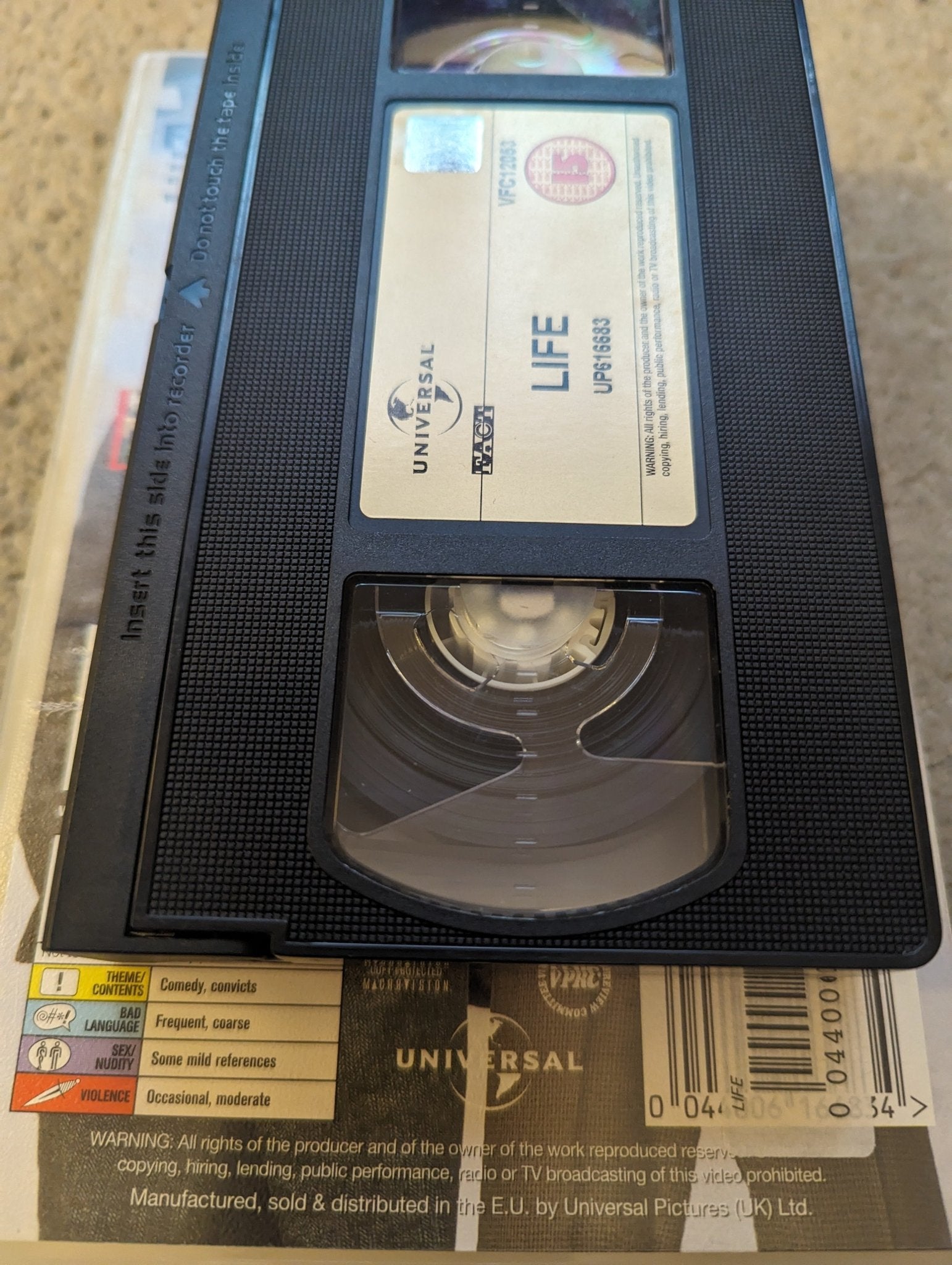 Life (1999) VHS Video Ex Rental - Flippin Retro Video Shop