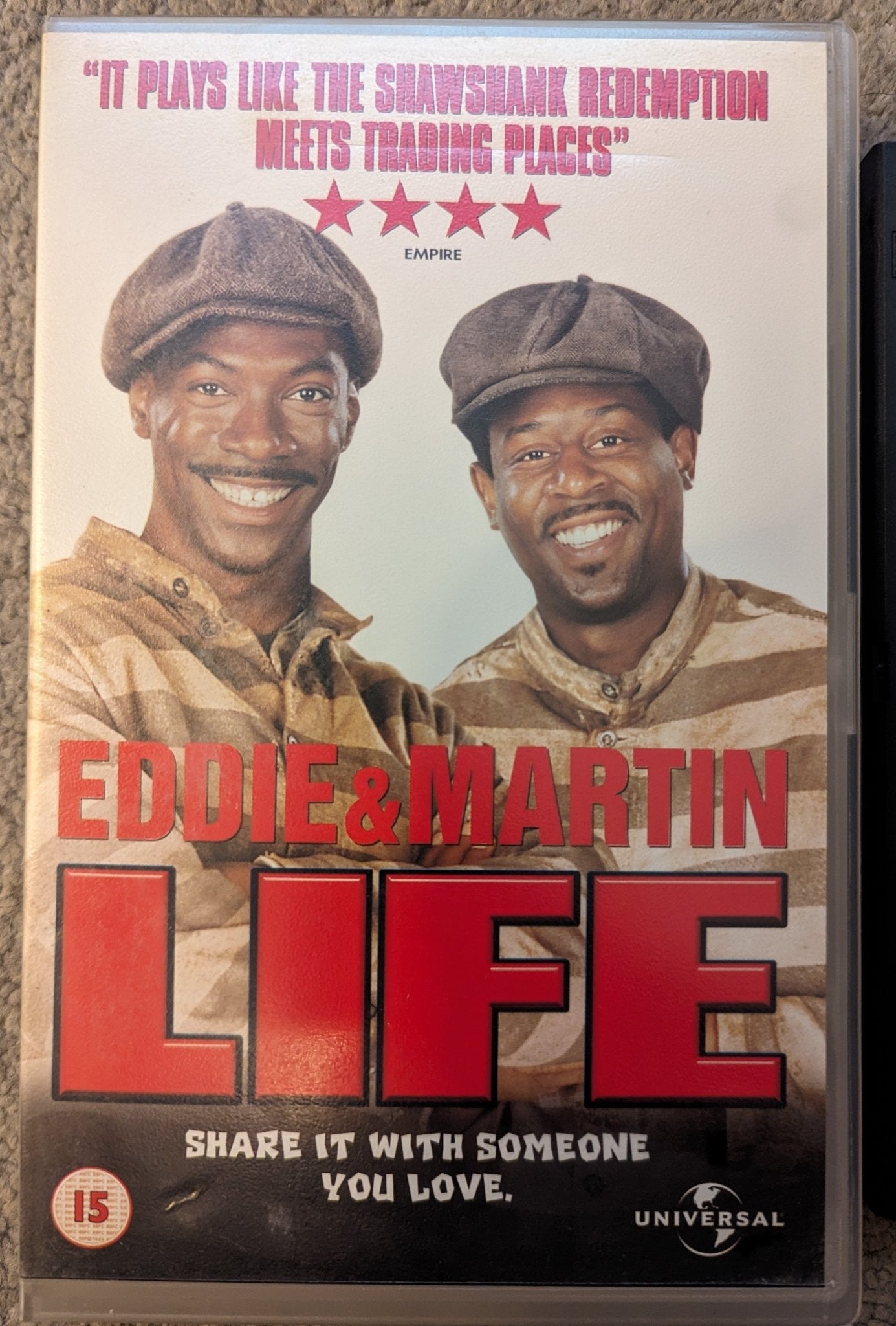 Life (1999) VHS Video Ex Rental - Flippin Retro Video Shop