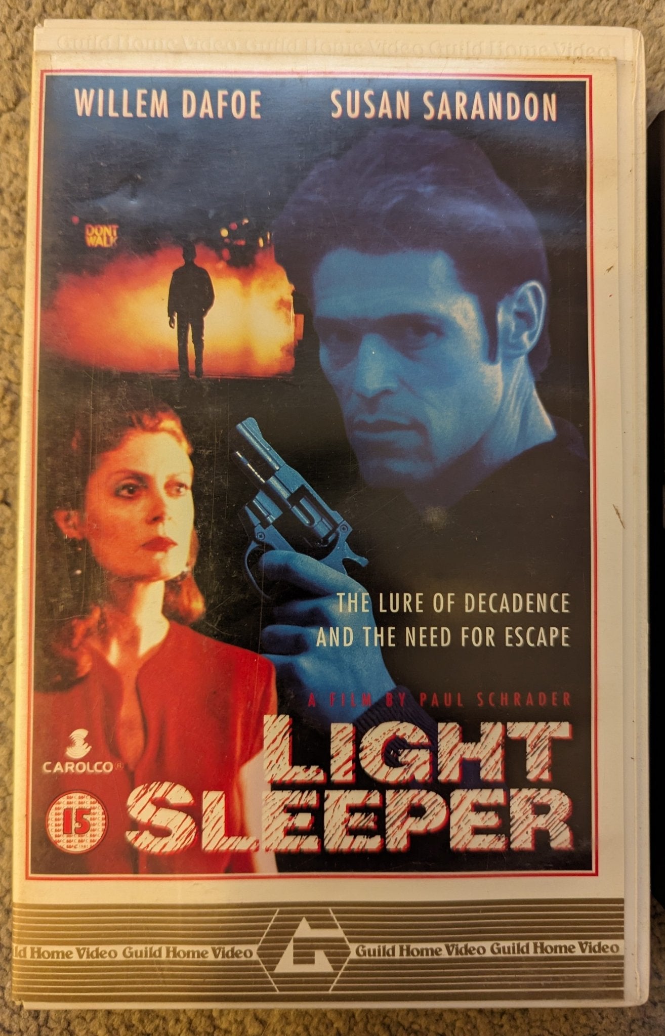 Light Sleeper (1992) VHS Video Ex Rental - Flippin Retro Video Shop