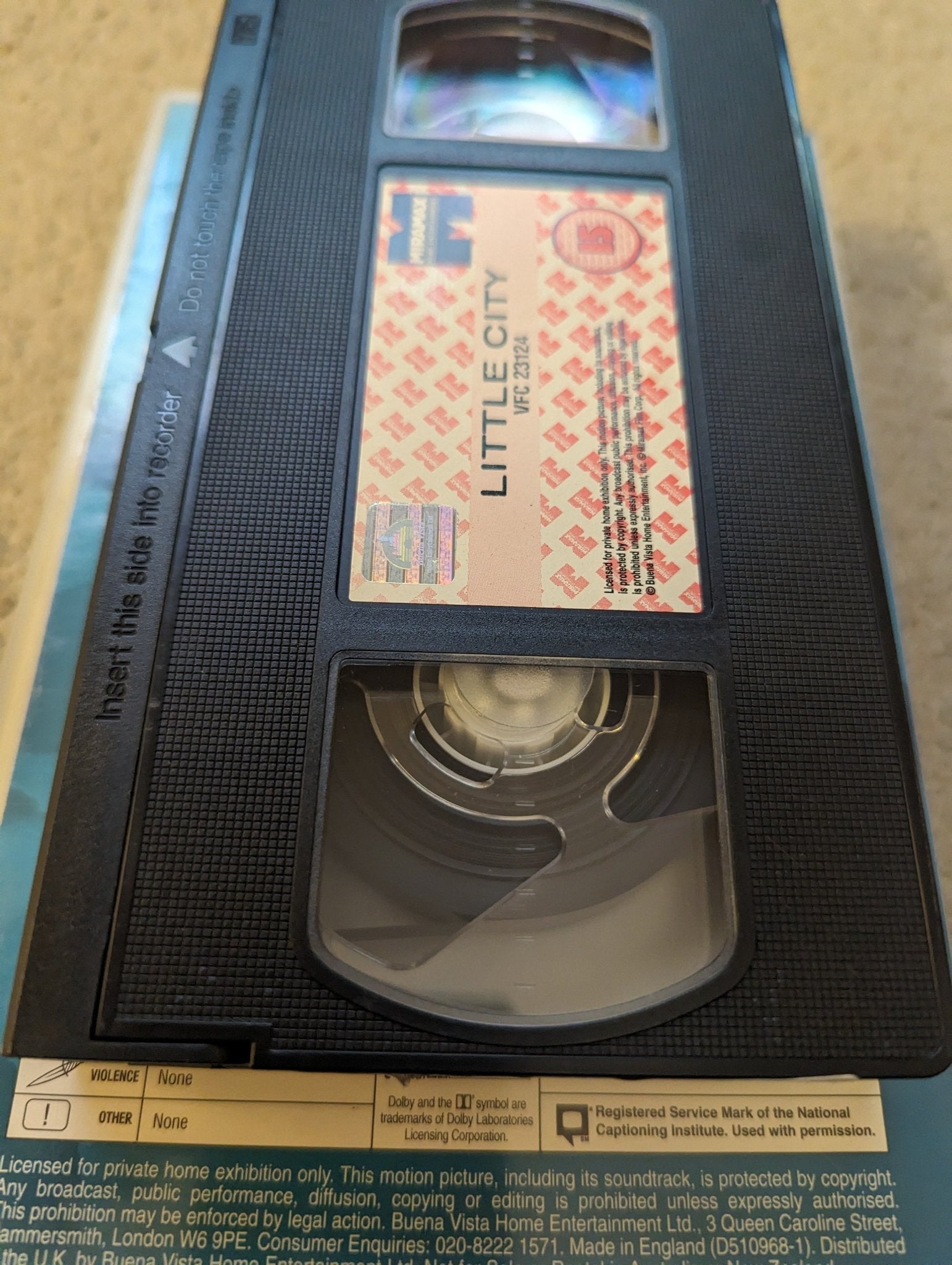 Little City (1997) VHS Video Ex Rental - Flippin Retro Video Shop