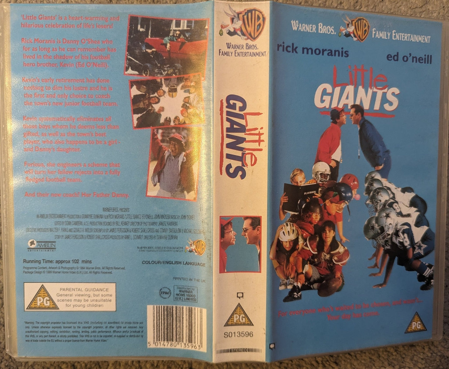 Little Giants (1994) VHS Video - Flippin Retro Video Shop