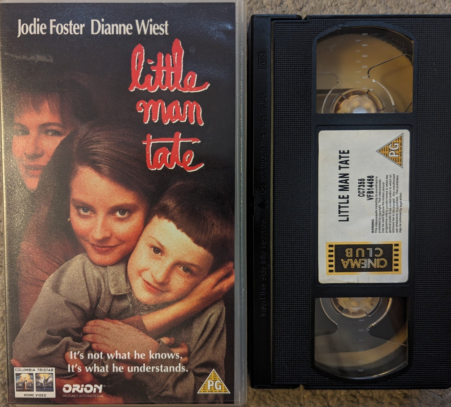 Little Man Tate (1991) VHS Video - Flippin Retro Video Shop