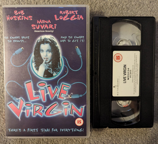 Live Virgin aka American Virgin (1999) VHS Video Ex Rental - Flippin Retro Video Shop