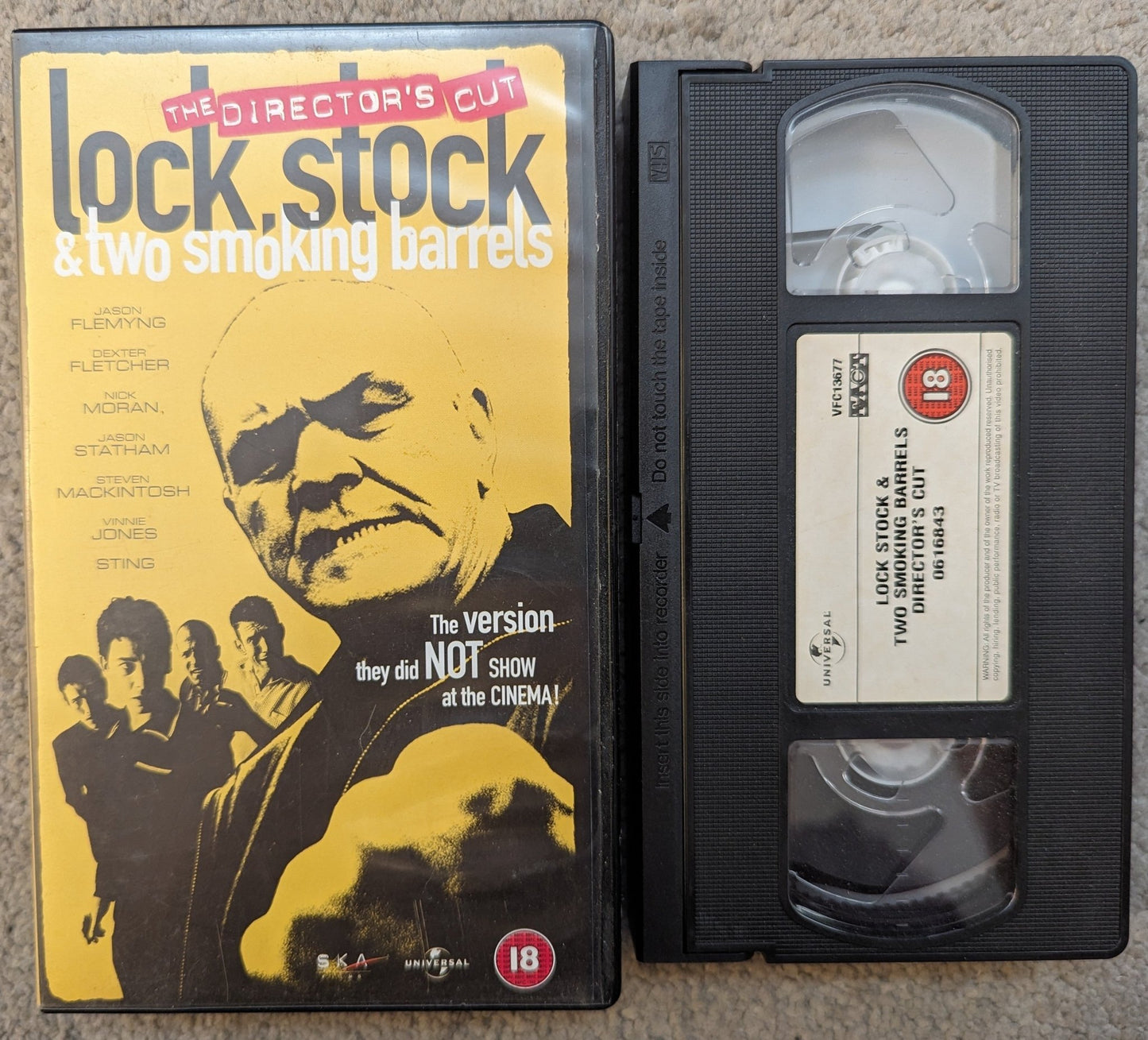 Lock Stock and Two Smoking Barrels (1998) VHS Video - Flippin Retro Video Shop