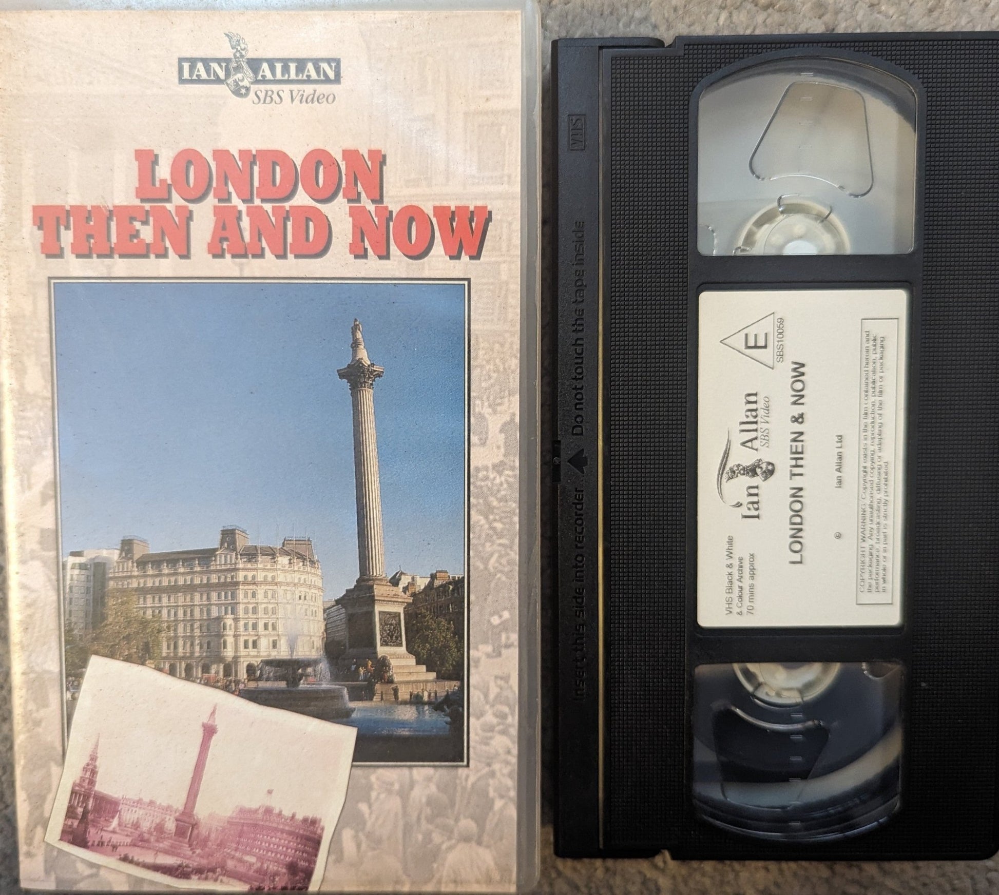 London Then & Now VHS Video - Flippin Retro Video Shop