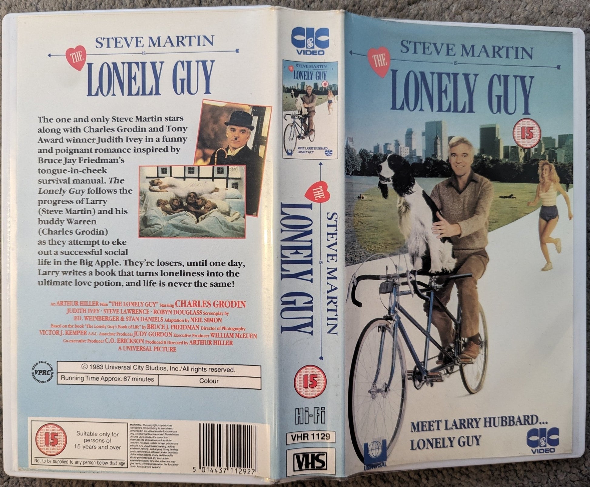 Lonely Guy (1984) VHS Video - Flippin Retro Video Shop