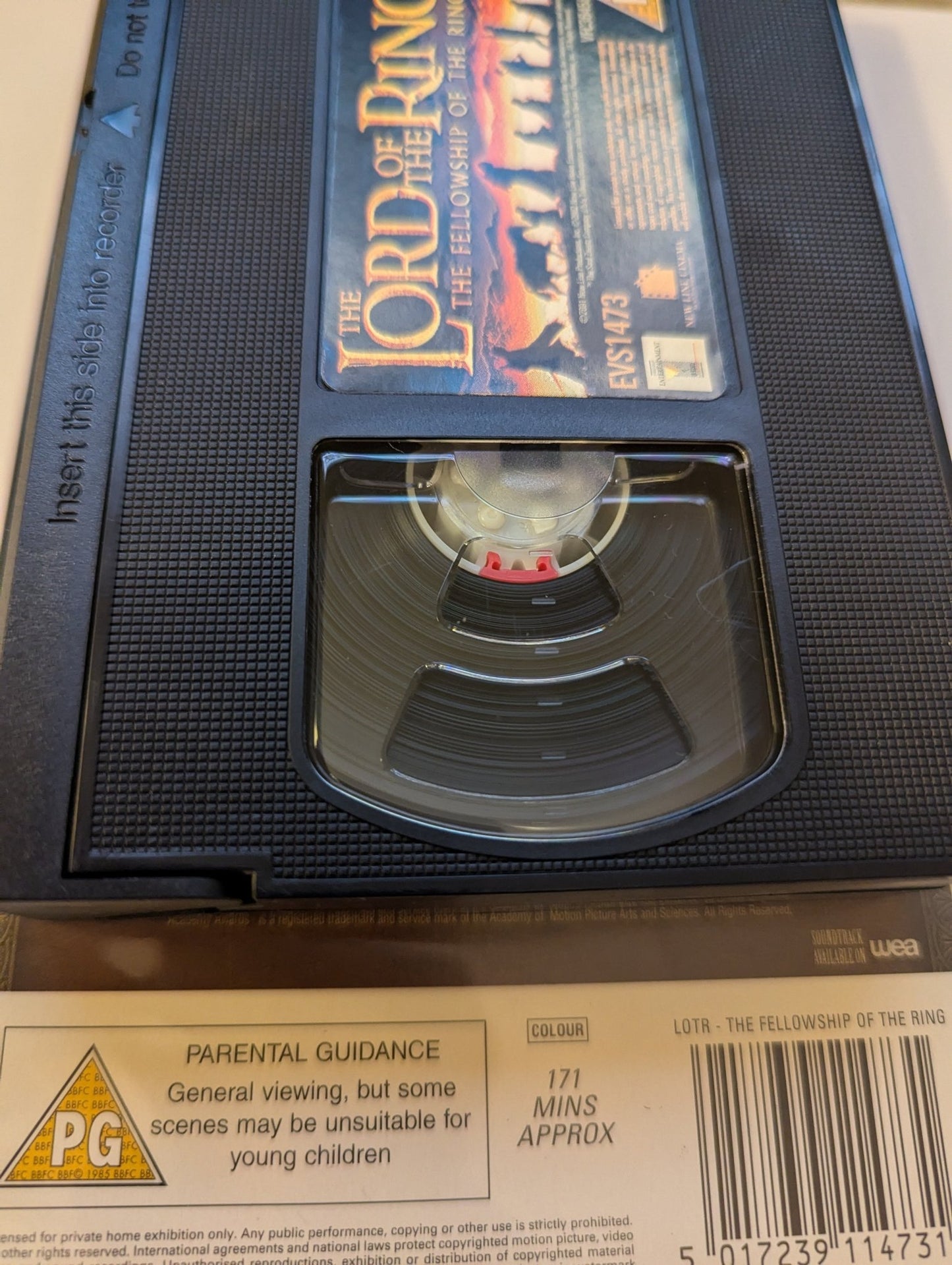 Lord Of The Rings Fellowship Of The Ring (2001) VHS Video - Flippin Retro