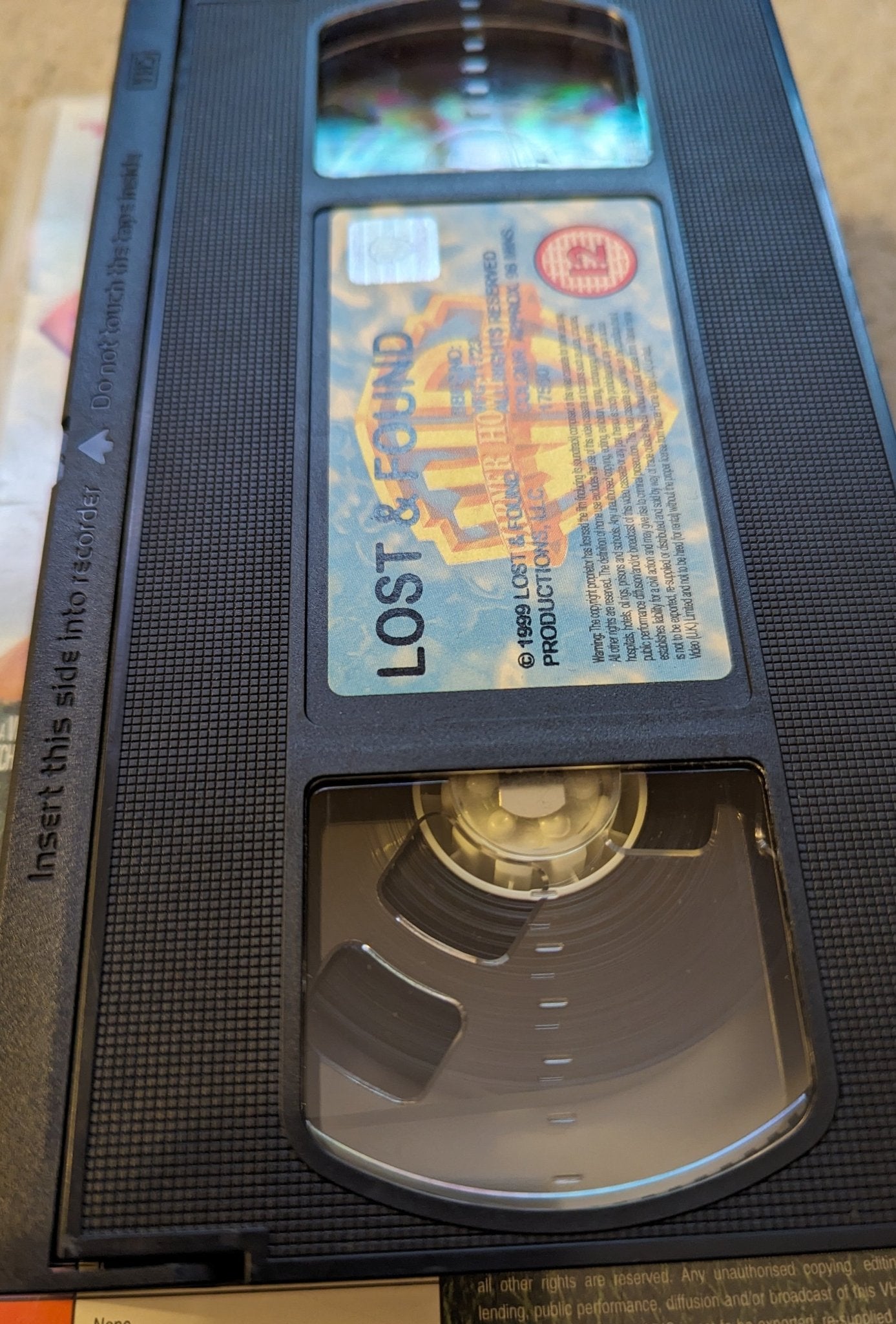 Lost & Found VHS Ex Rental (1999) - Flippin Retro Video Shop