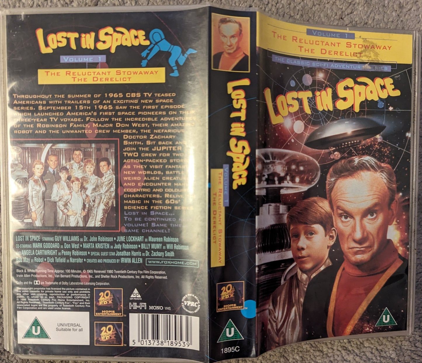 Lost In Space Volume 1 VHS Video - Flippin Retro Video Shop