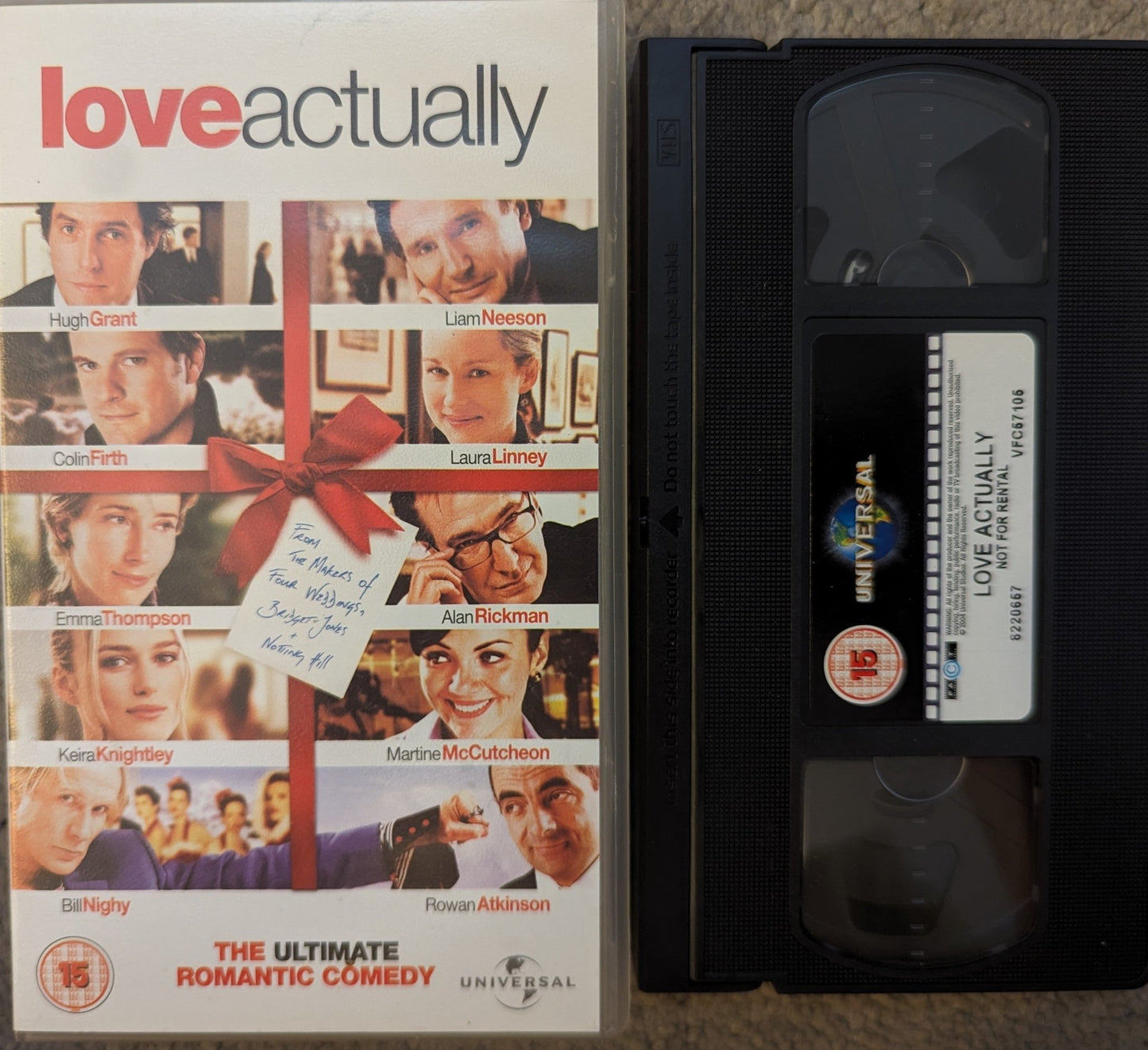 Love Actually (2003) VHS Video - Flippin Retro Video Shop