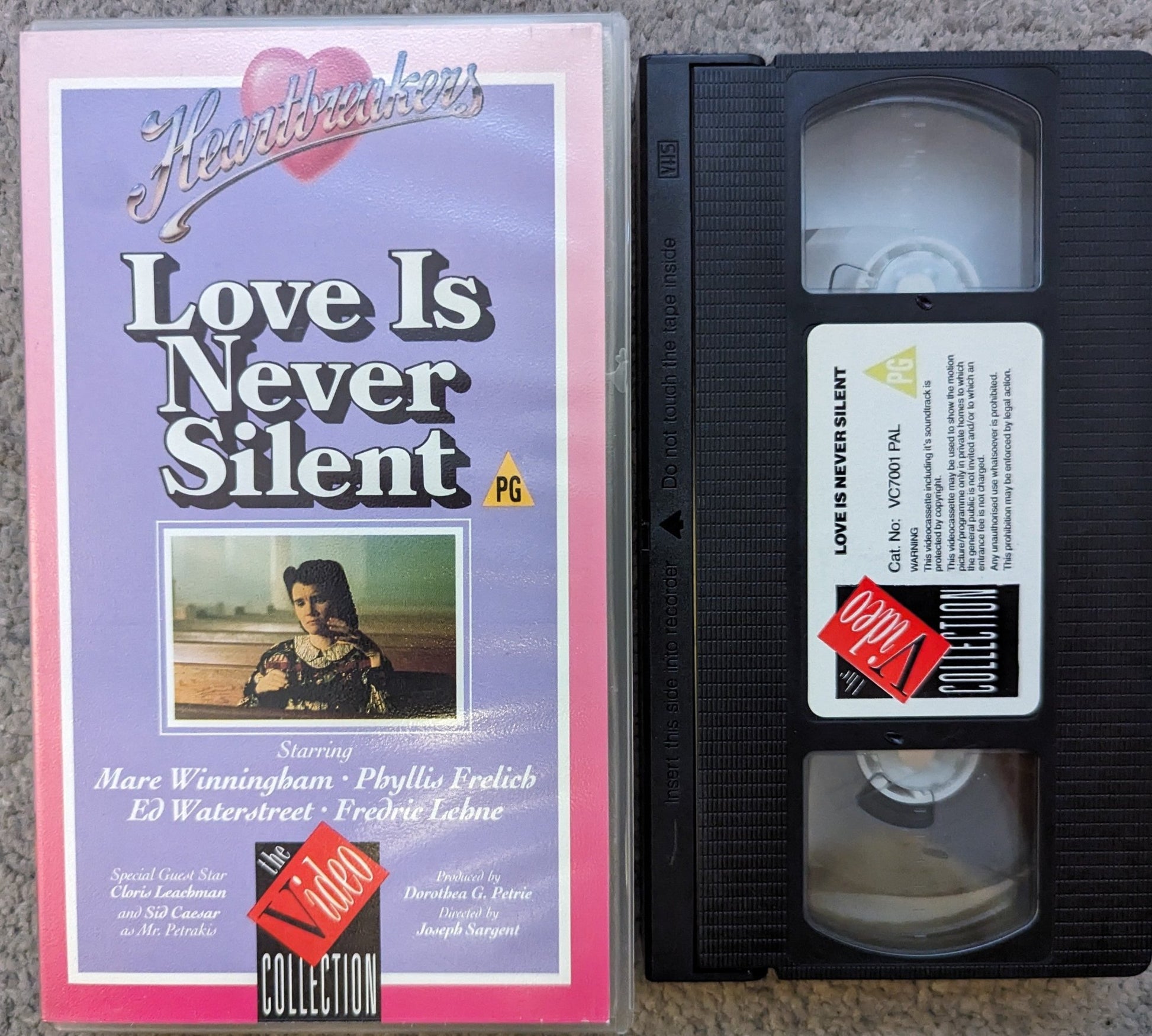 Love Is Never Silent (1985) VHS Video - Flippin Retro Video Shop