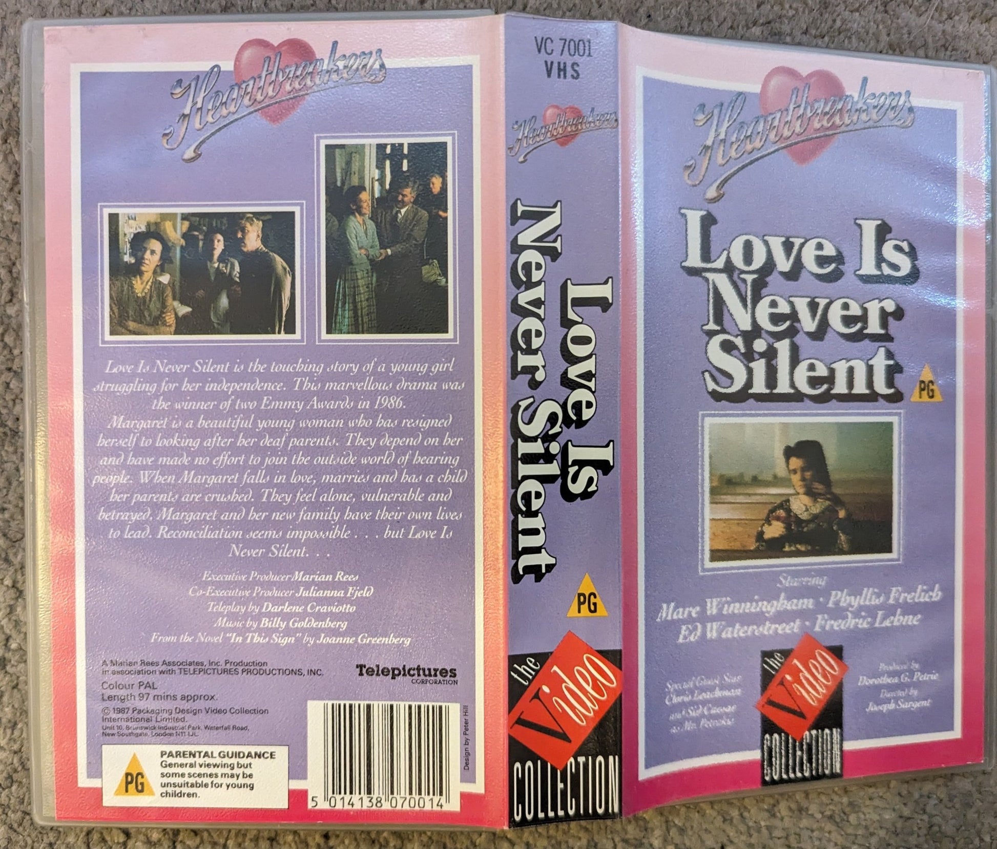 Love Is Never Silent (1985) VHS Video - Flippin Retro Video Shop