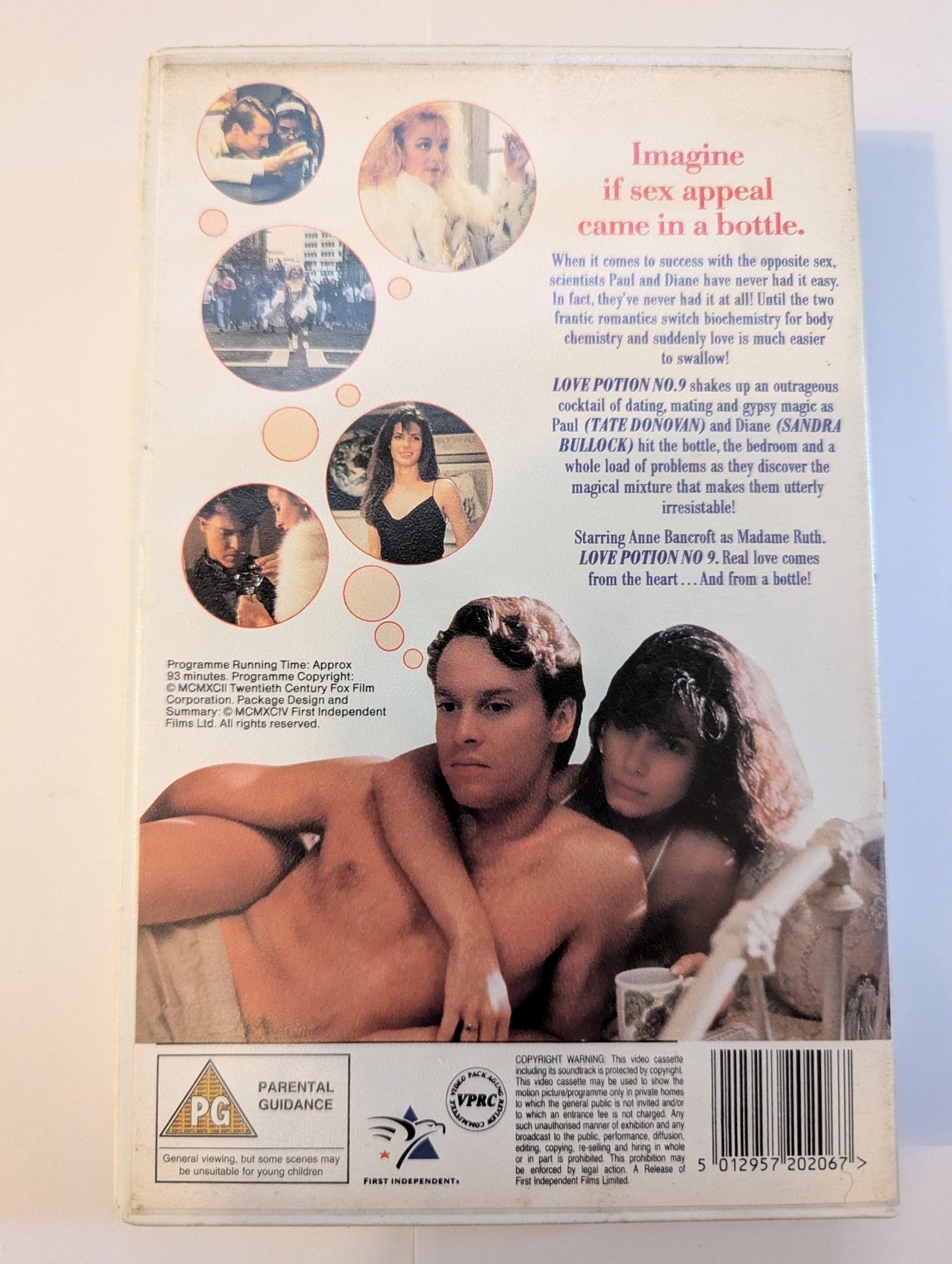 Love Potion No. 9 (1992) VHS Video Ex Rental - Flippin Retro Video Shop